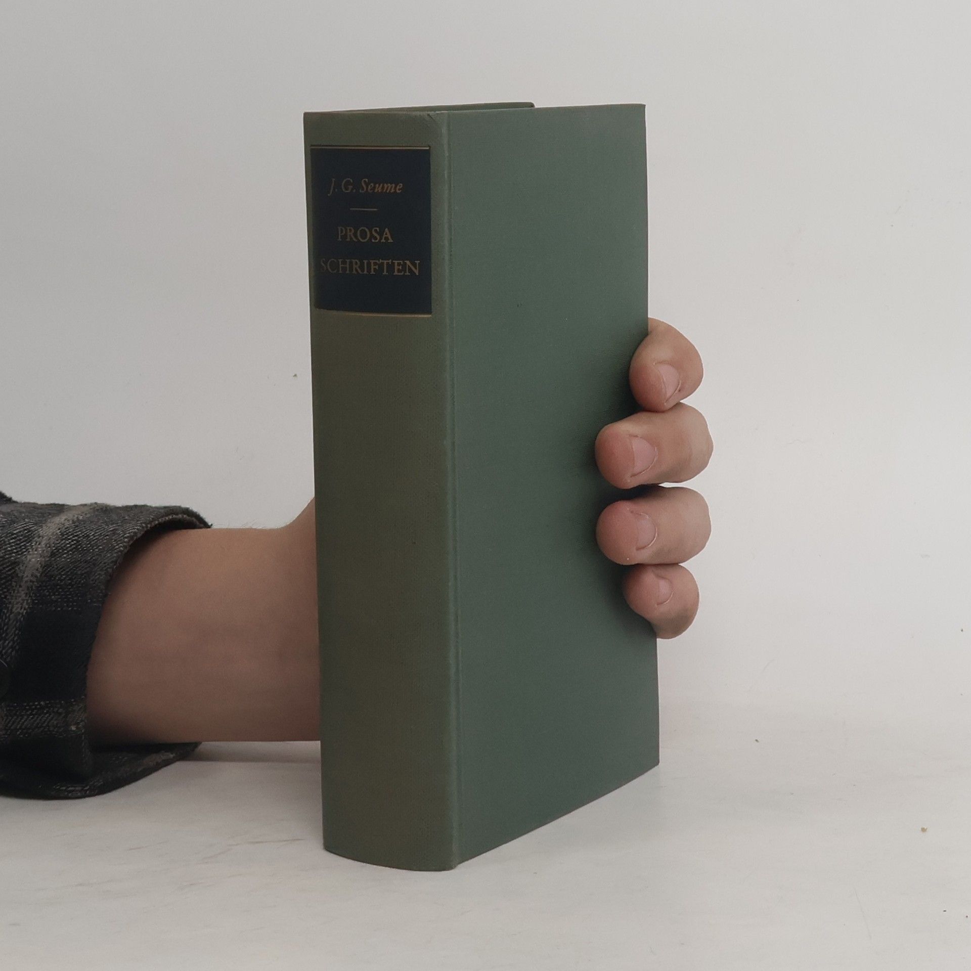 Johann Gottfried Seume Prosa Schriften