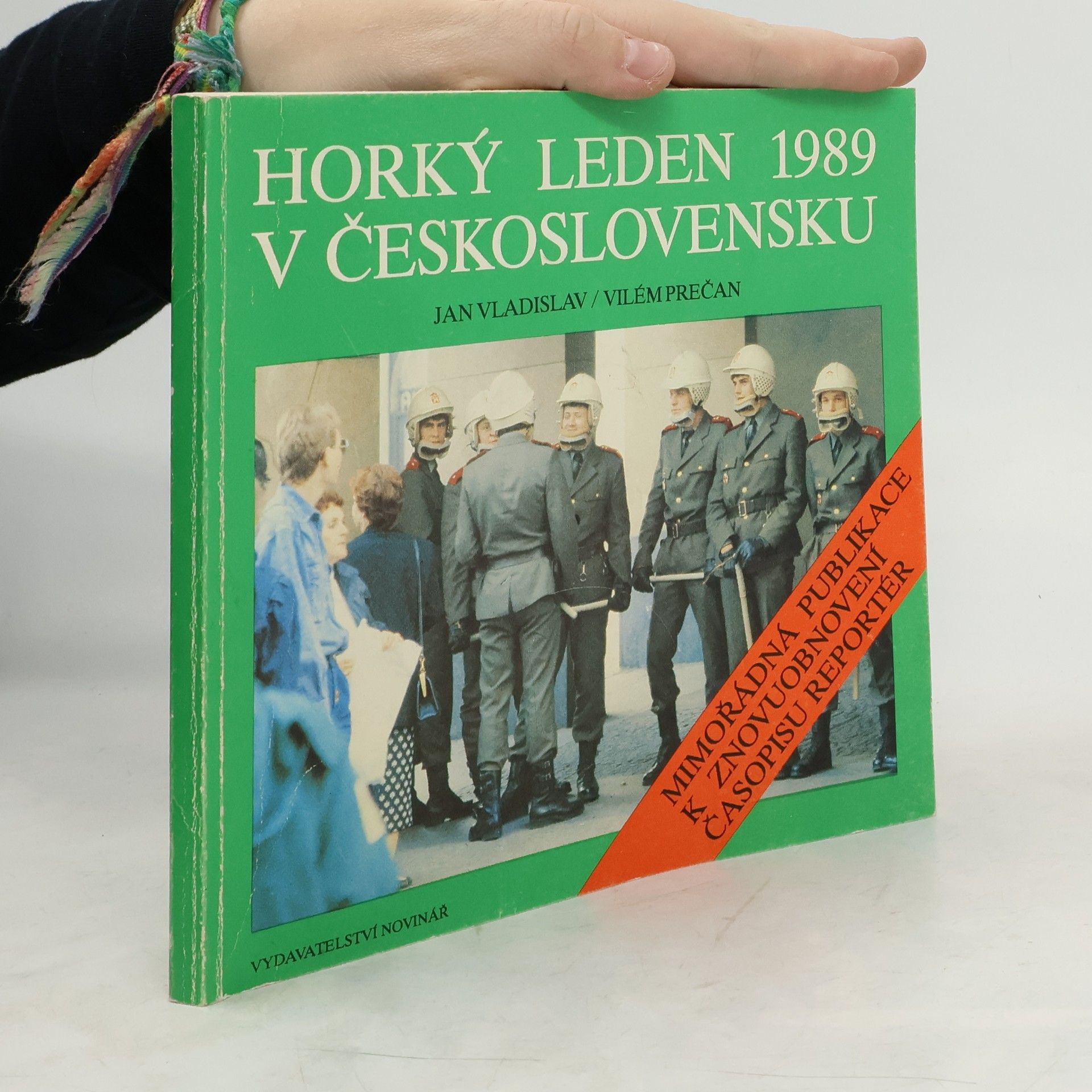 Jan Vladislav Horký leden 1989 v Československu