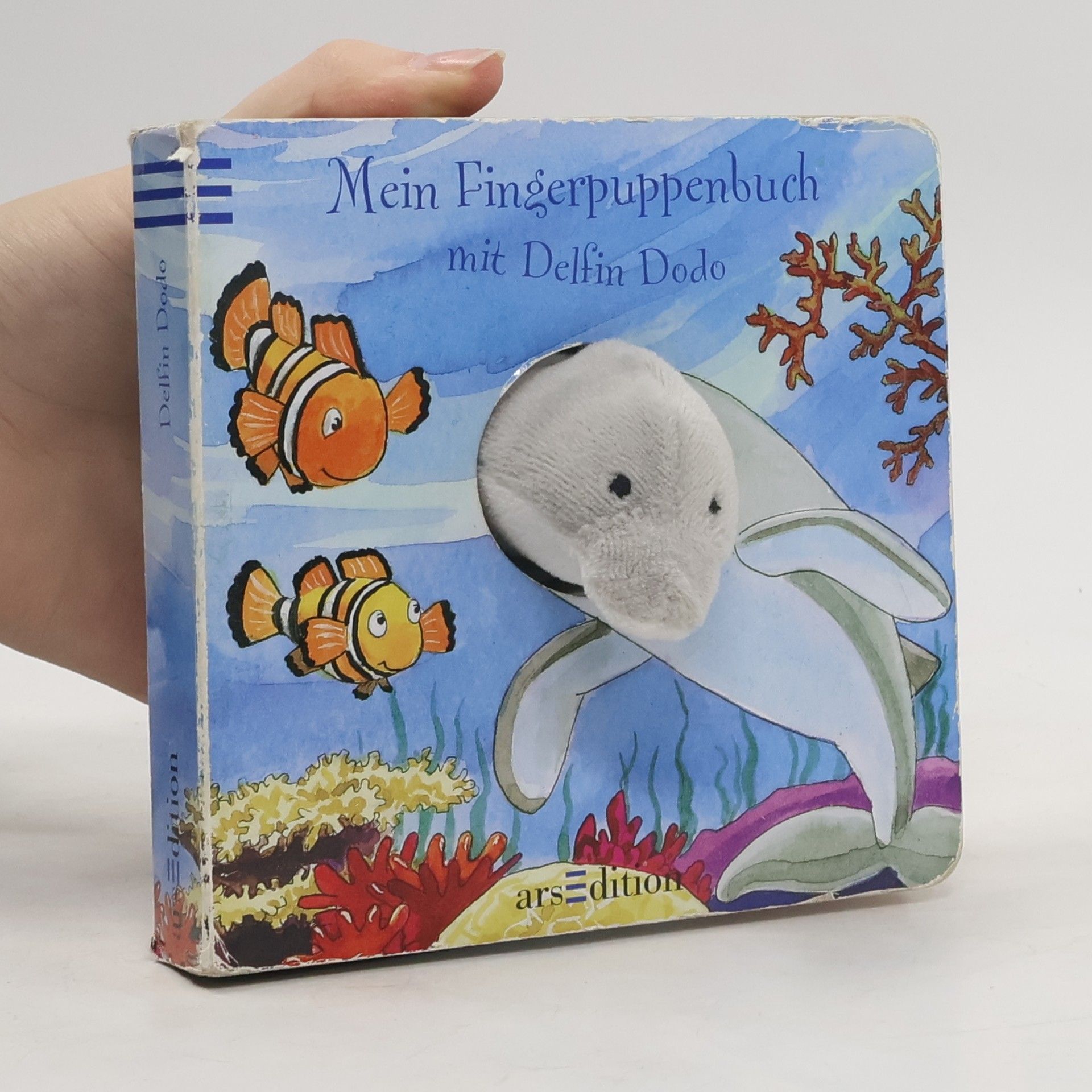 Antje Flad Mein Fingerpuppenbuch mit Delfin Dodo