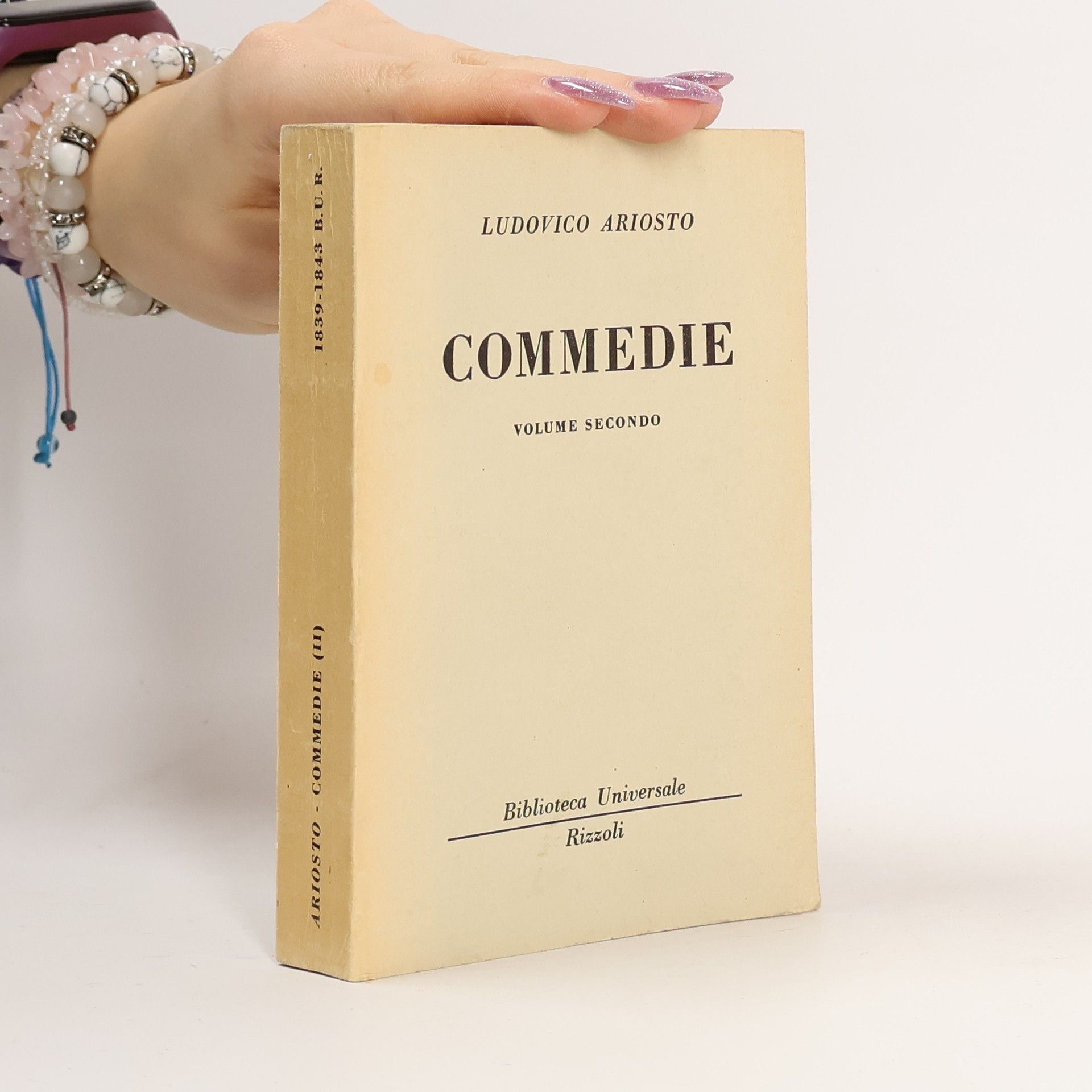 Ludovico Ariosto Commedie. Volume secondo