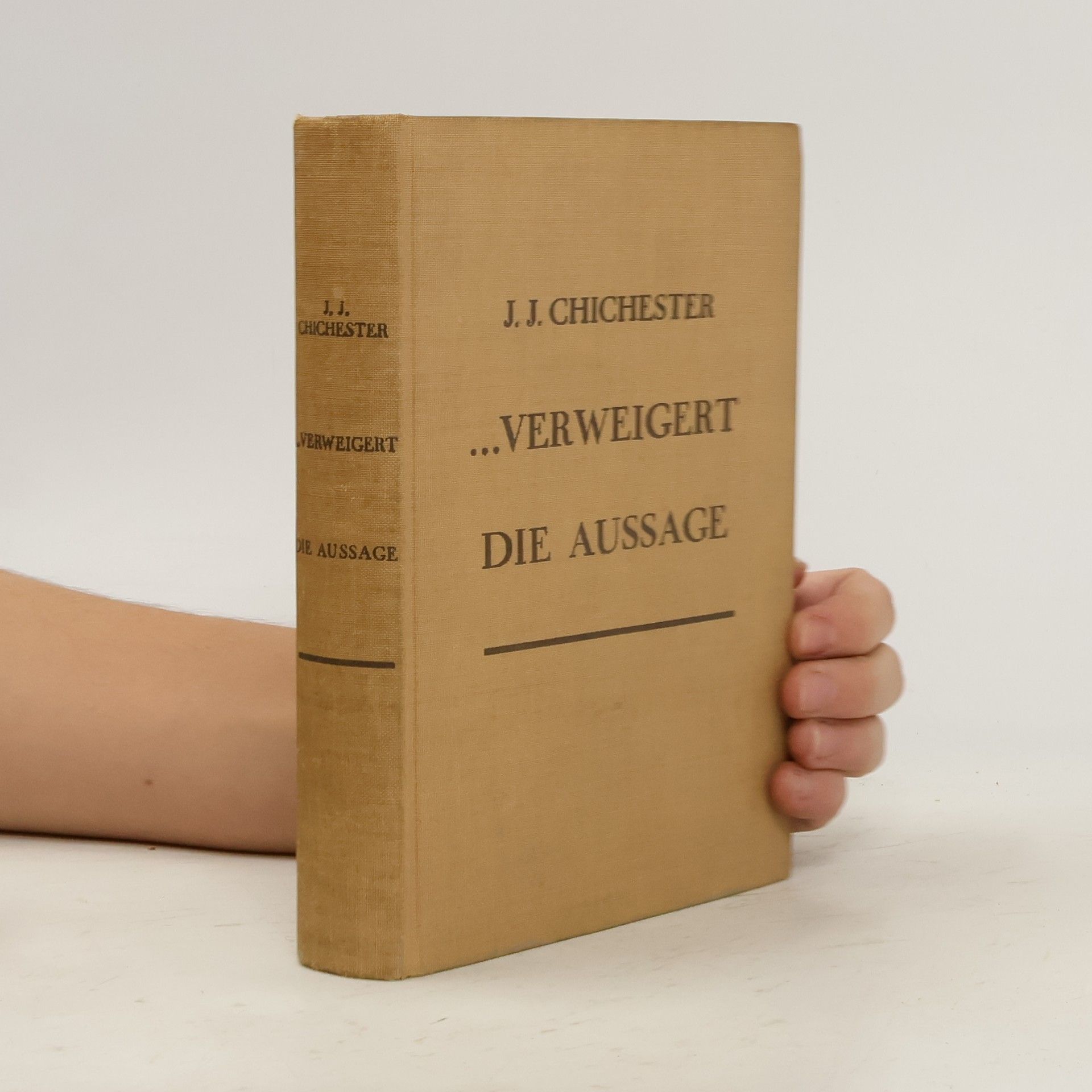 J. J. Chichester ...Verweigert die Aussage