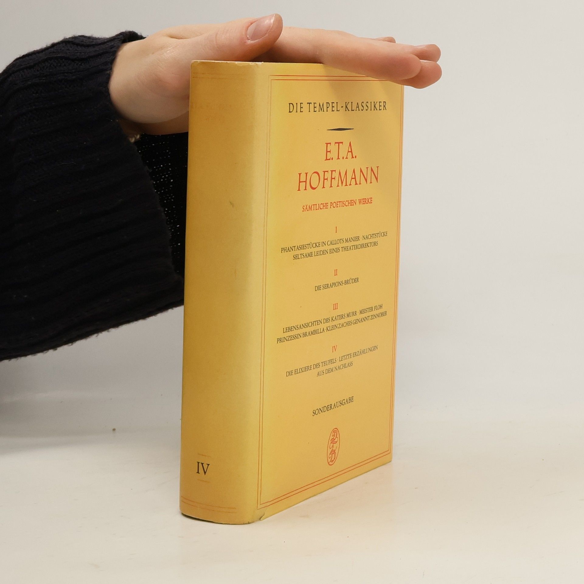 E. T. A. Hoffmann E. T. A. Hoffmann: Sämtliche poetischen Werke 1