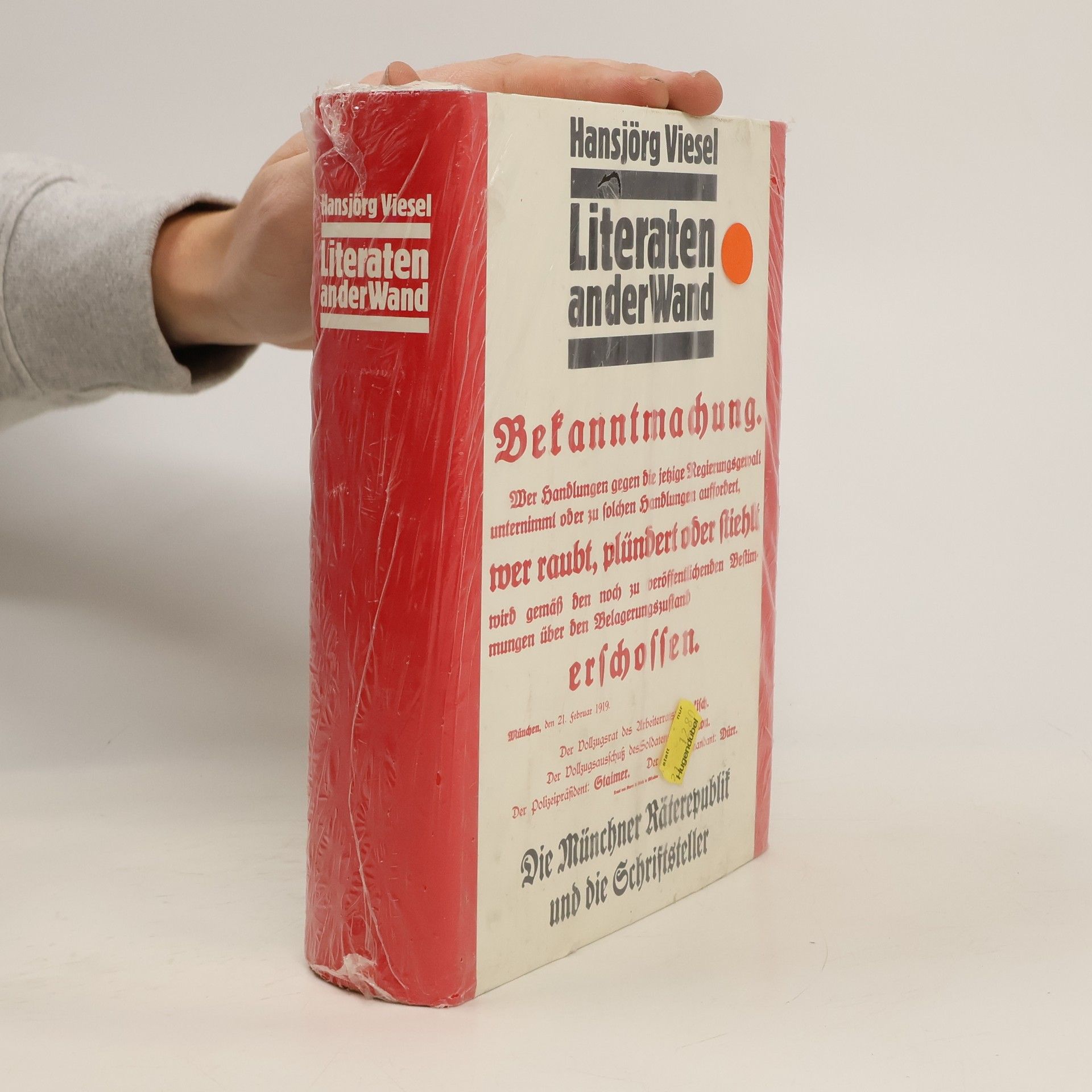 Literaten an der Wand