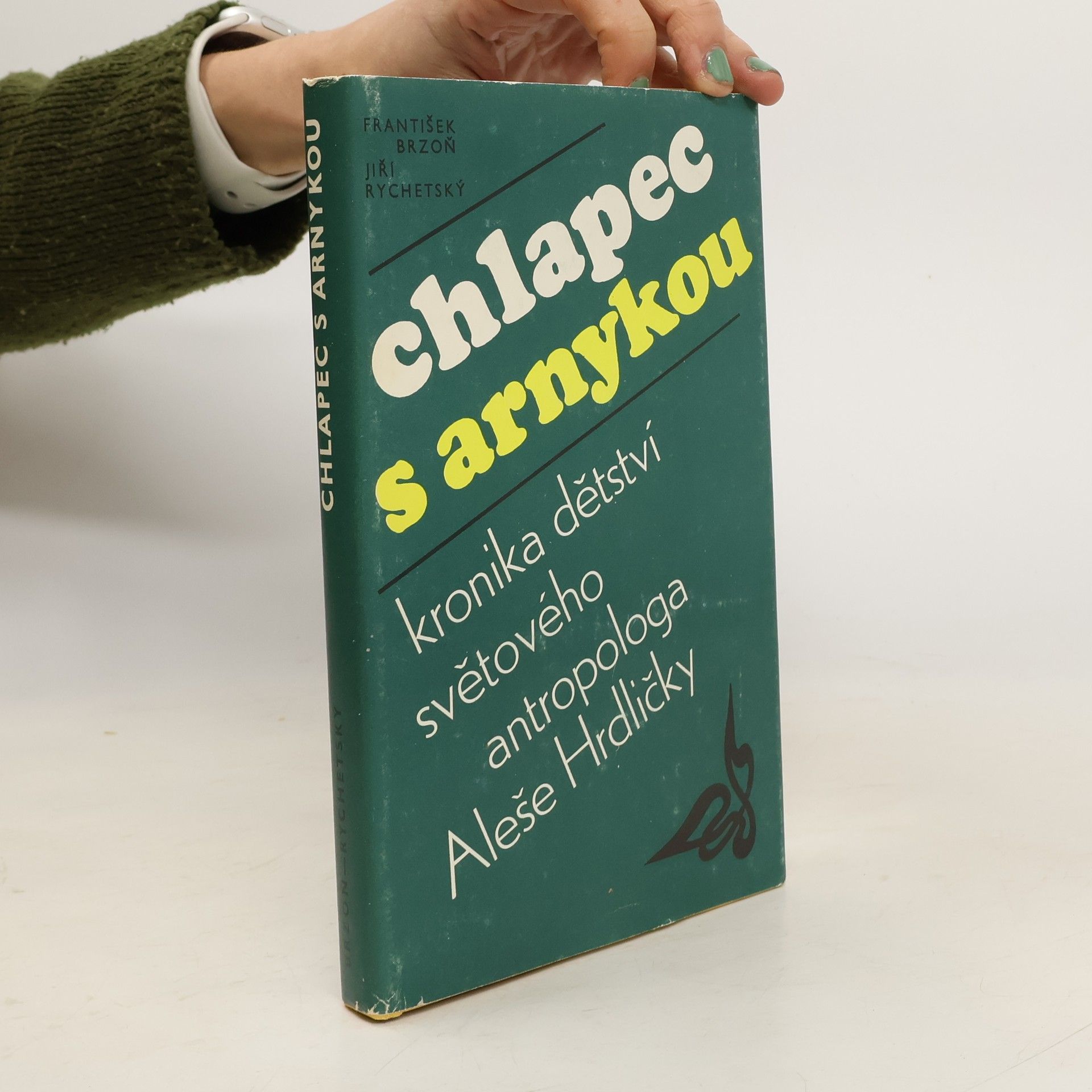 František Brzoň Chlapec s arnykou