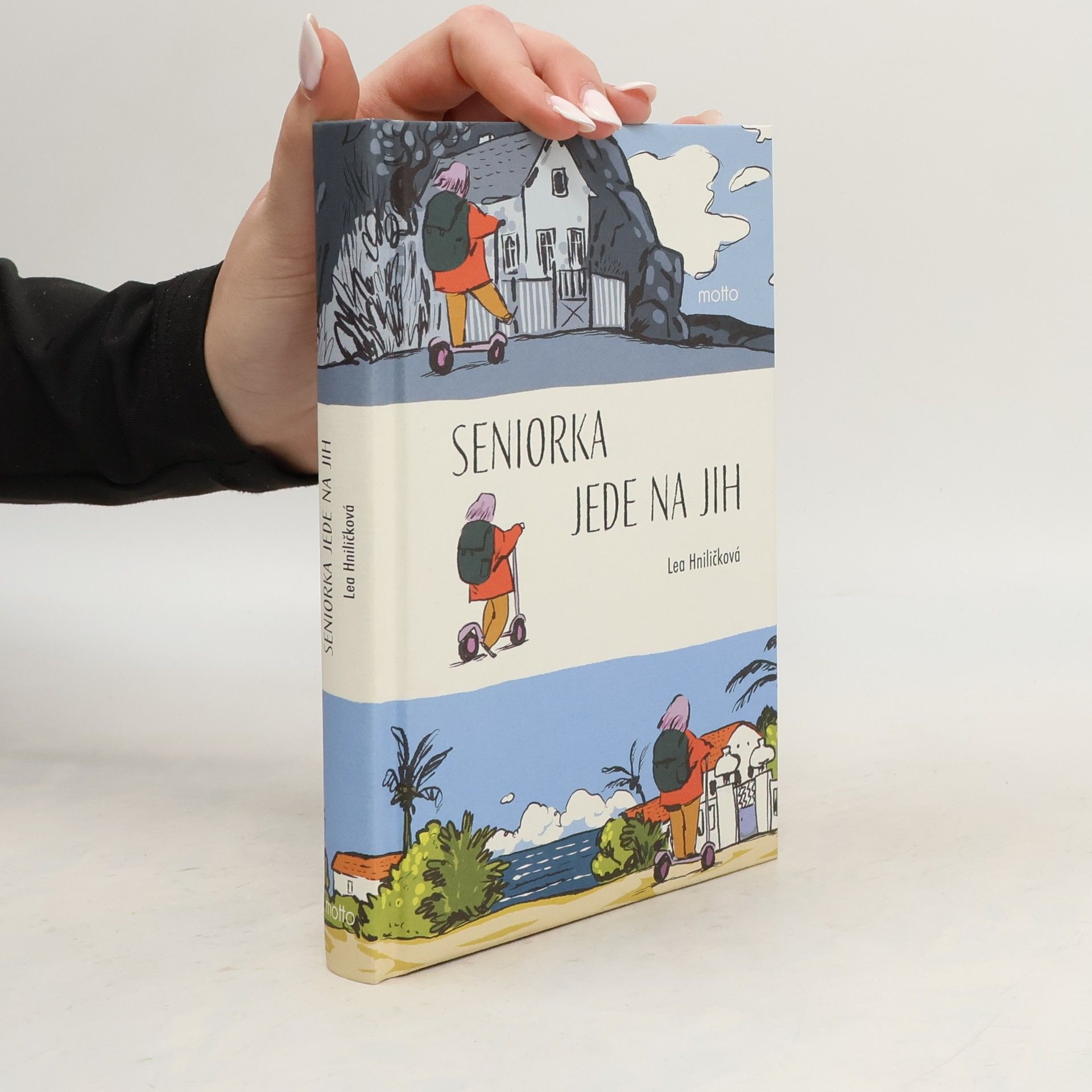 Lea Hniličková Seniorka jede na jih