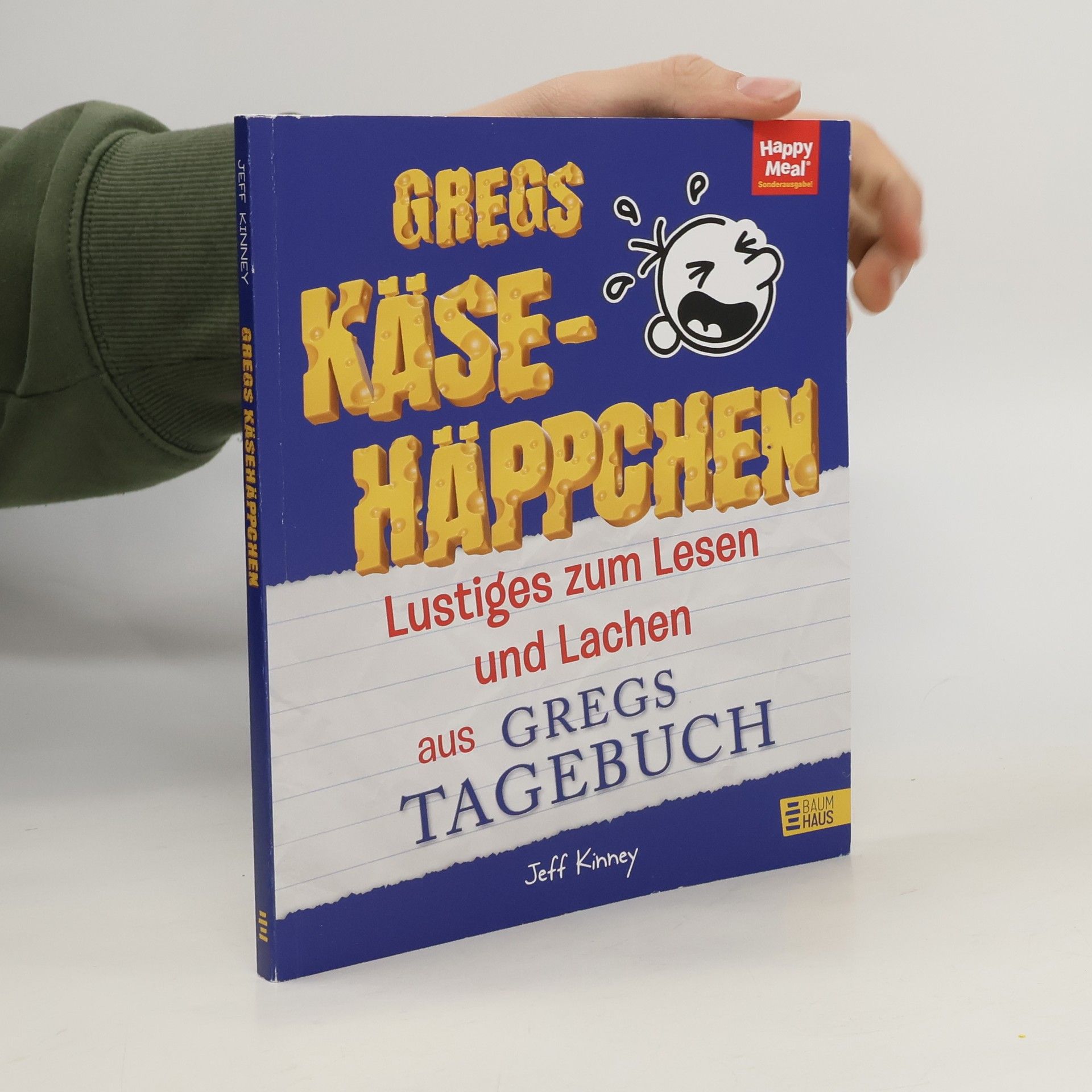 Jeff Kinney Gregs Käsehäppchen. Lustiges zum Lesen und Lachen aus Gregs Tagebuch