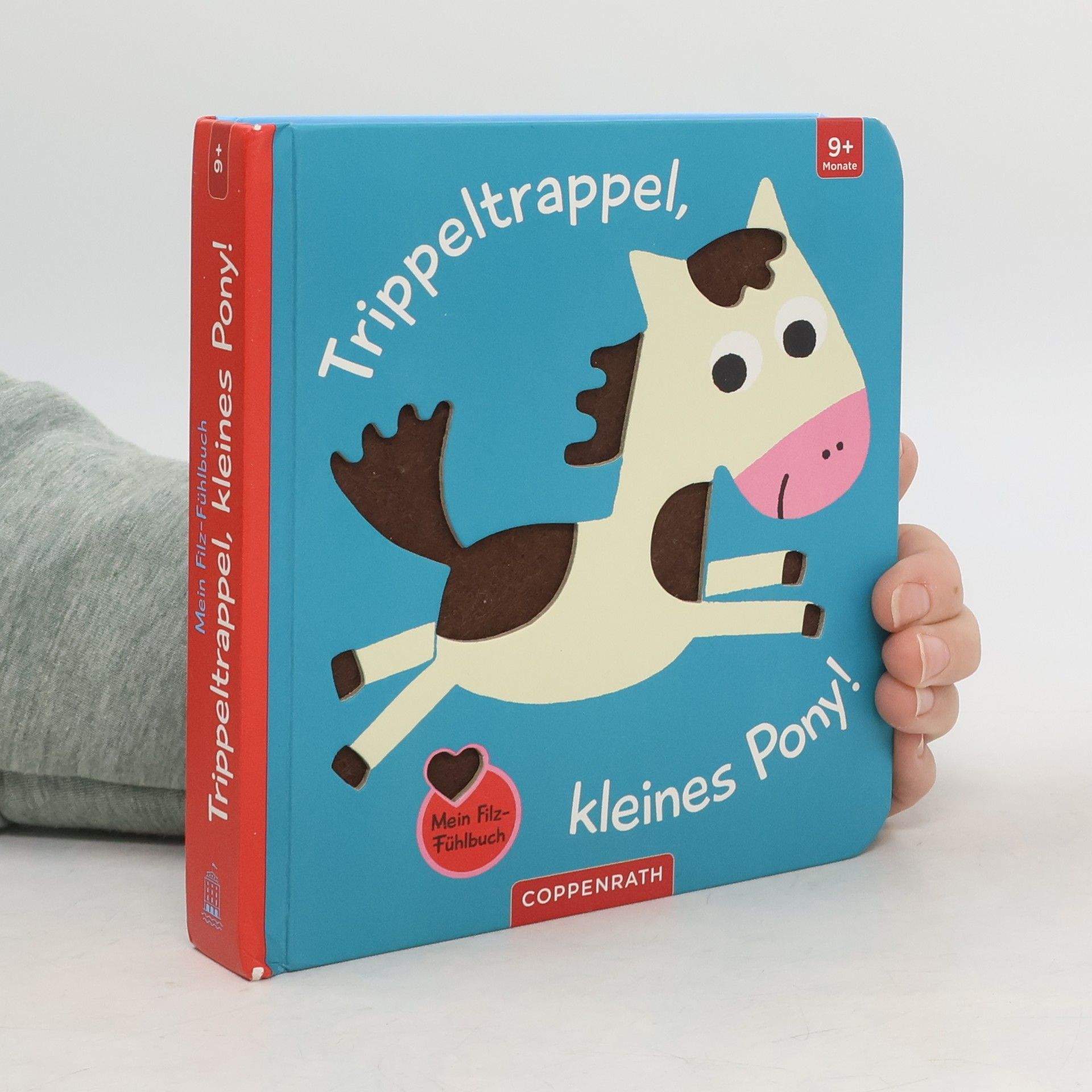 Yayo Kawamura Mein Filz-Fühlbuch: Trippeltrappel, kleines Pony!