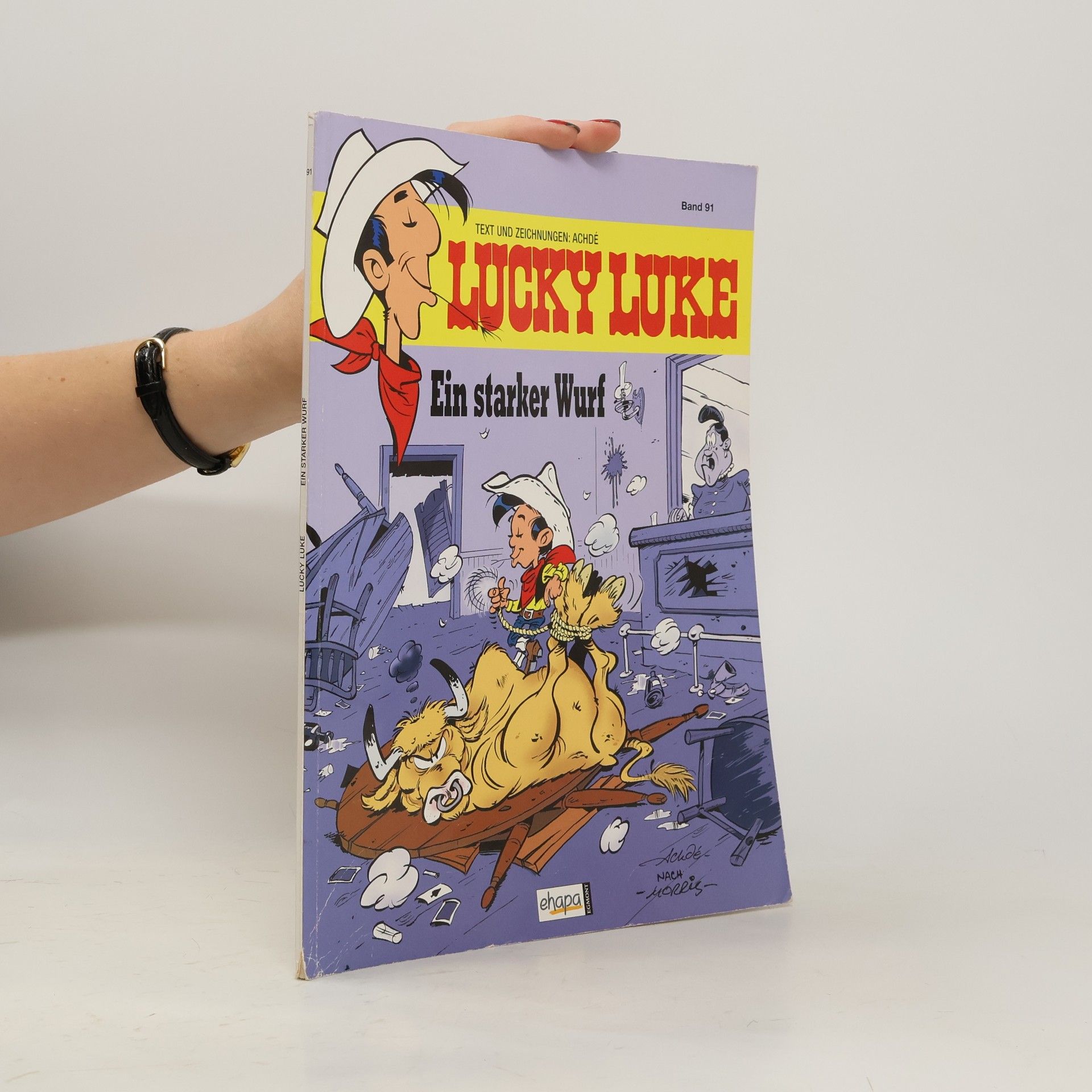 Collectif d'auteurs Lucky Luke 91. Ein starker Wurf