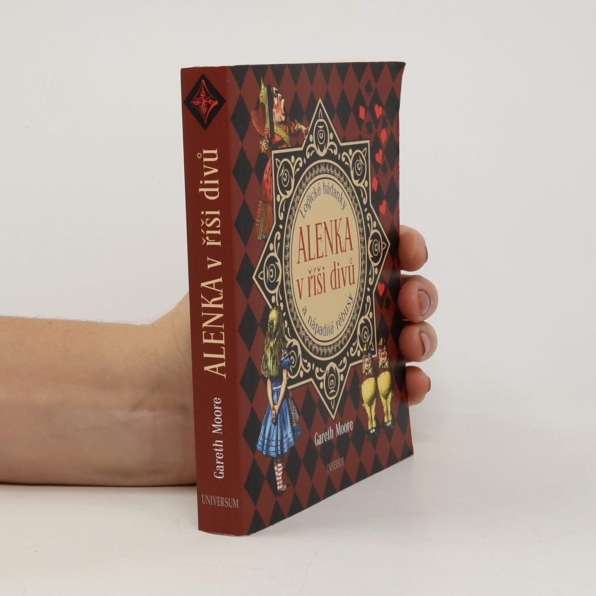 Gareth Moore Alenka v říši divů: Logické hádanky a nápadité rébusy