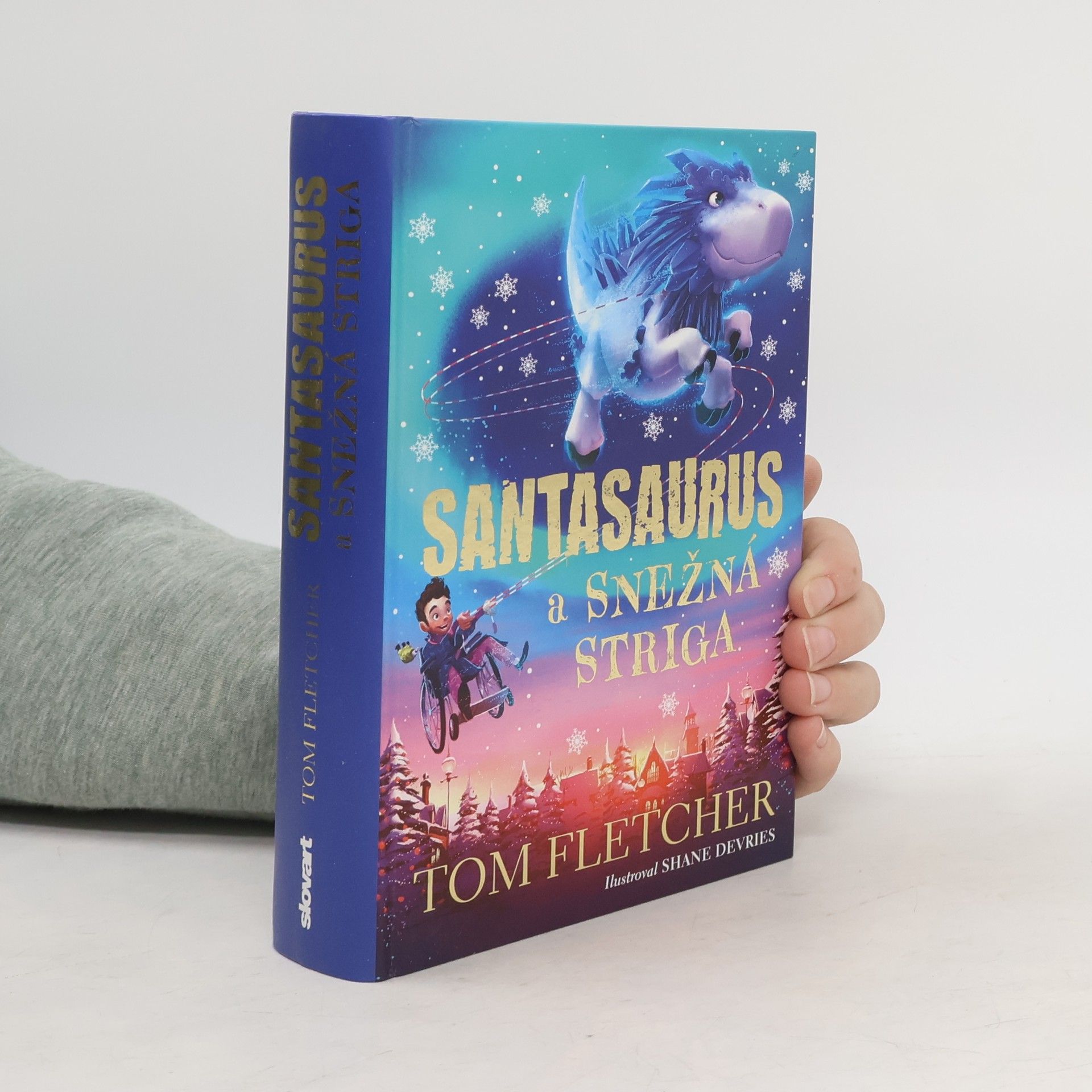 Tom Fletcher Santasaurus a snežná striga