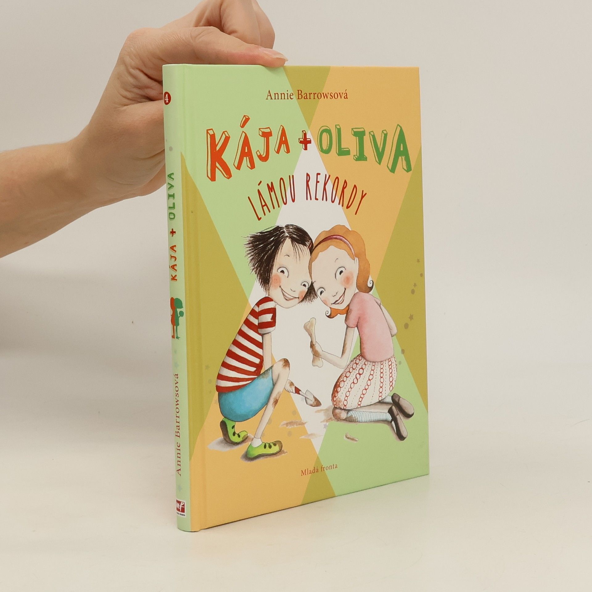 Annie Barrows Kája + Oliva lámou rekordy