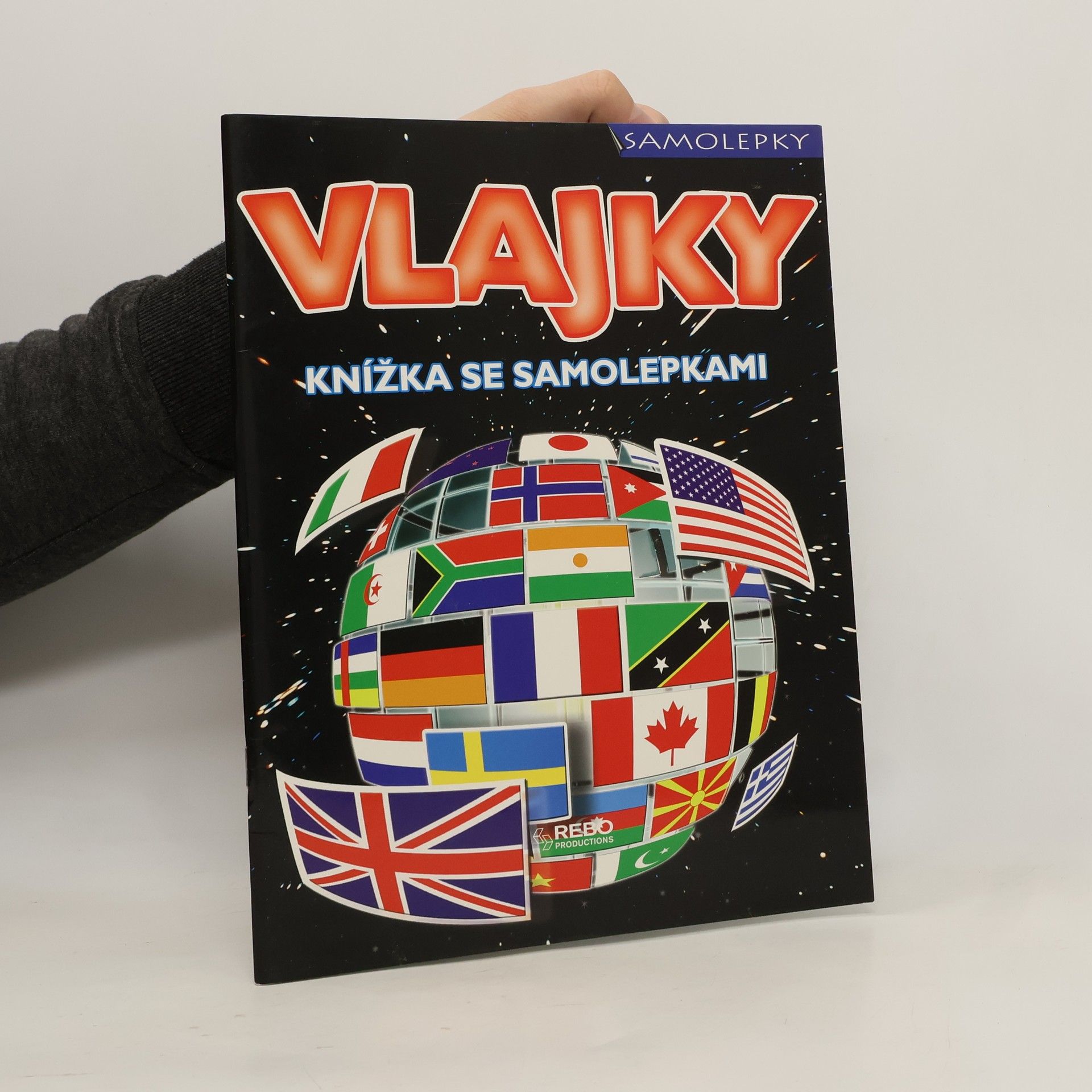 Auteurscollectief Vlajky : knížka se samolepkami