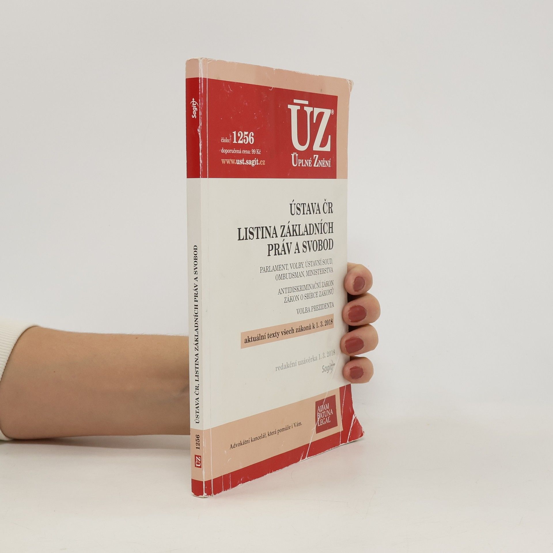 Collectif d'auteurs Ústava ČR. Listina základních práv a svobod