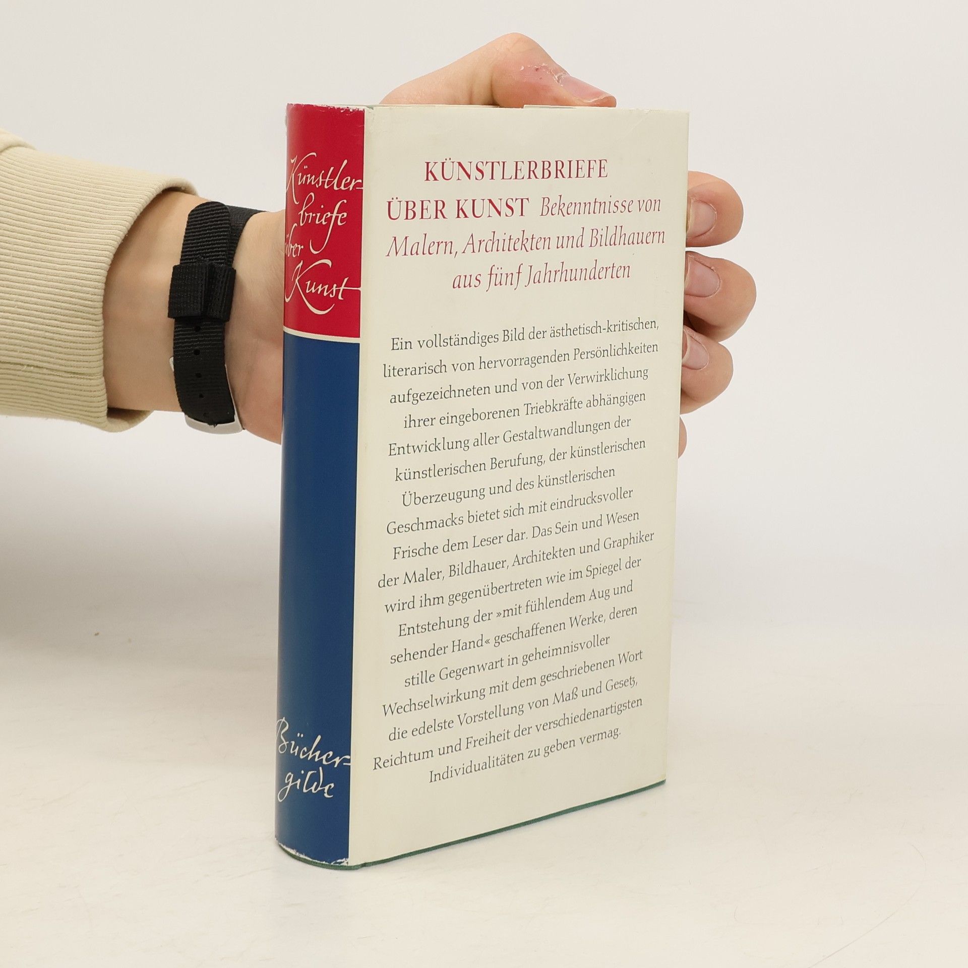 Künstlerbriefe über Kunst. Bekenntnisse von Malern, Architekten und Bildhauern aus fünf Jahrhunderten