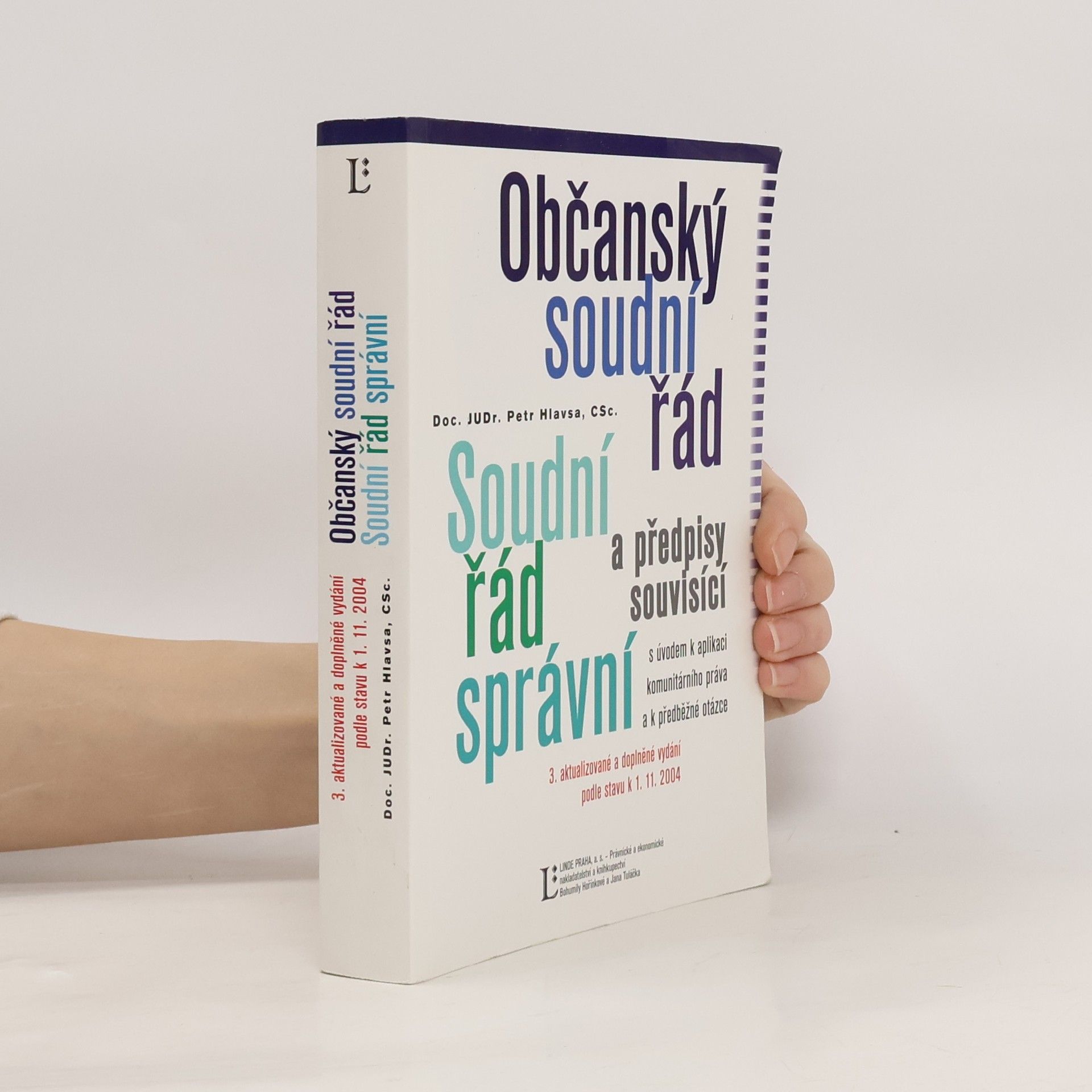 Petr Hlavsa Občanský soudní řád, Soudní řád správní