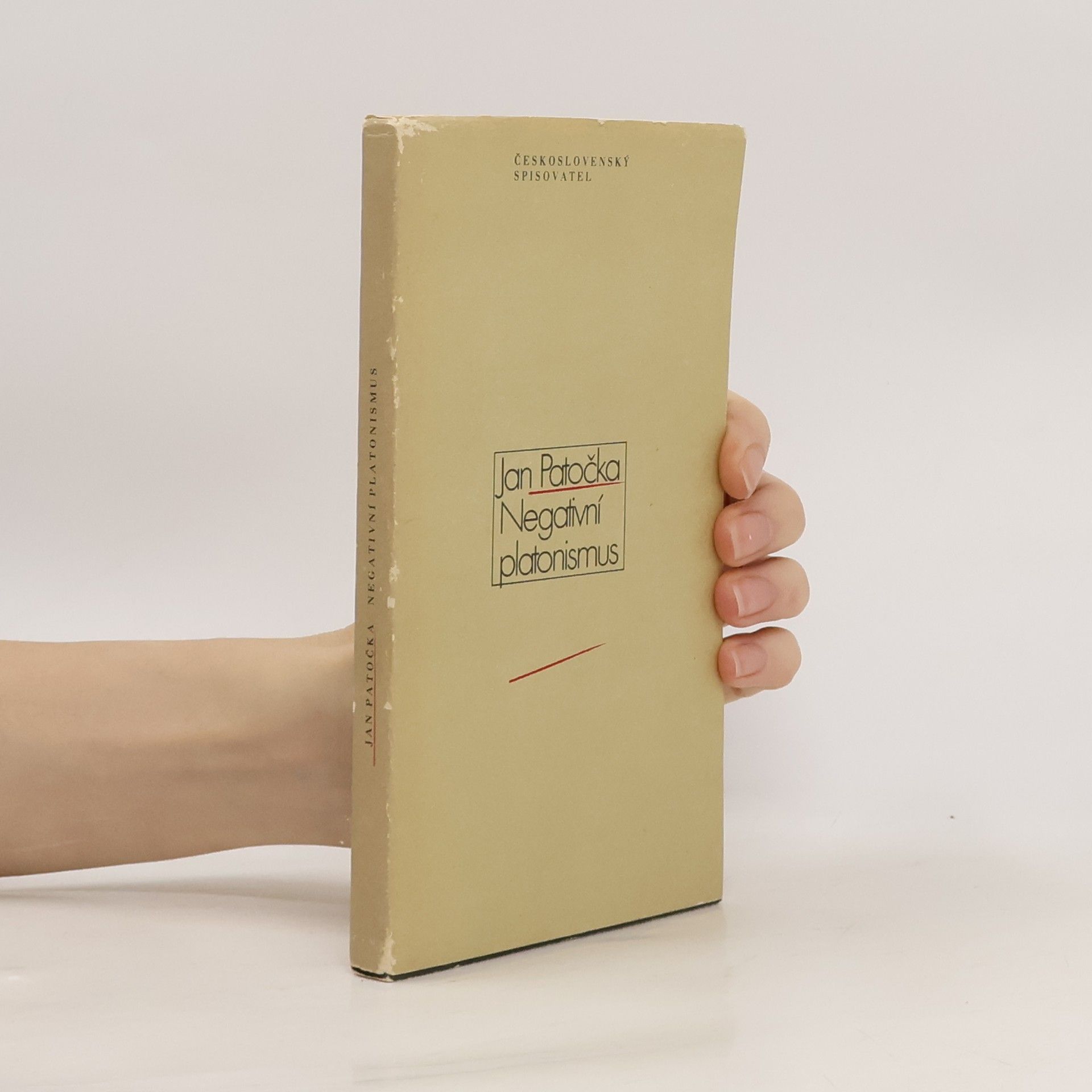 Jan Patočka Negativní platonismus