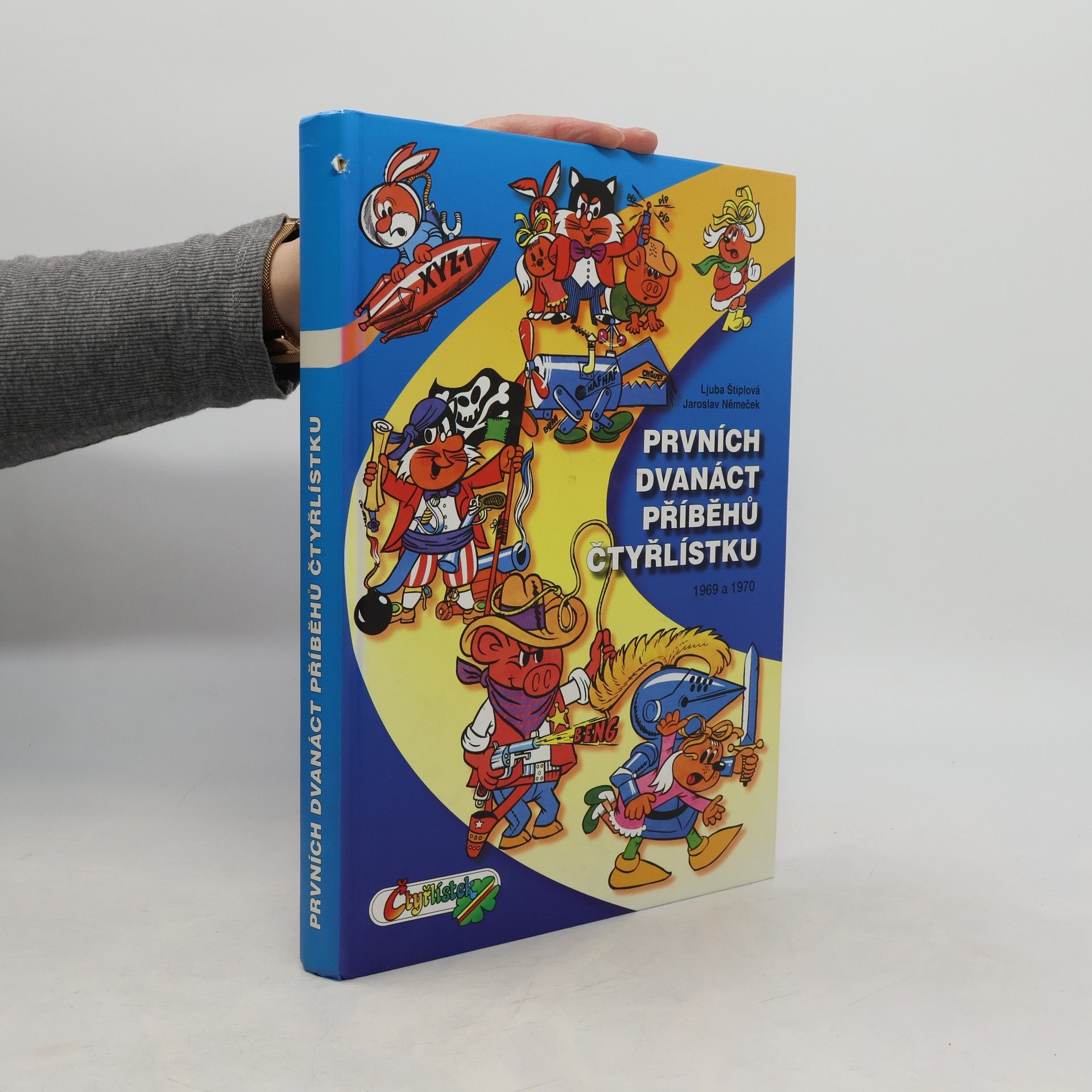 Jaroslav Němeček Prvních dvanáct příběhů Čtyřlístku 1969-1970