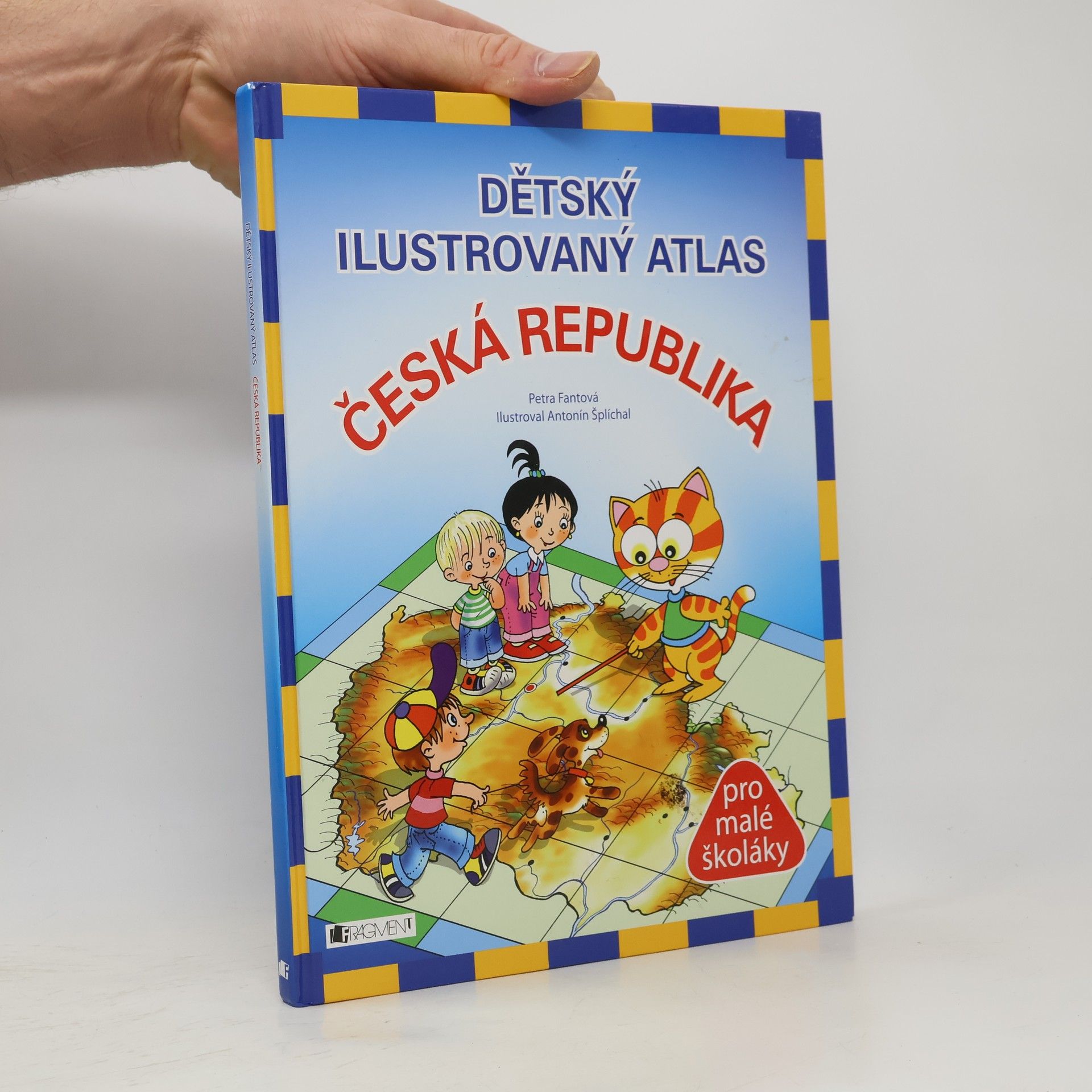 Dětský ilustrovaný atlas Česká republika