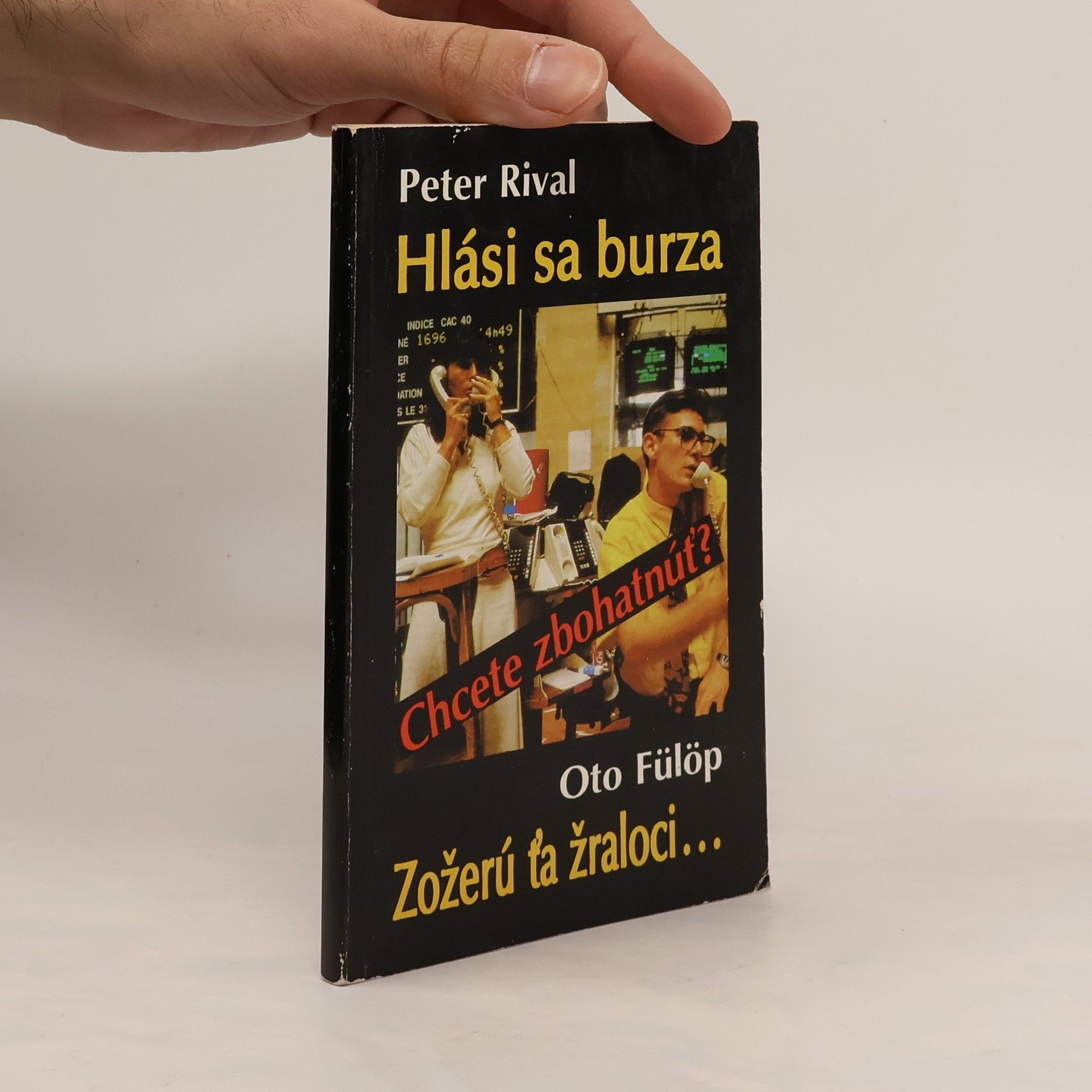 Hlási sa burza, Zožerú ťa žraloci…