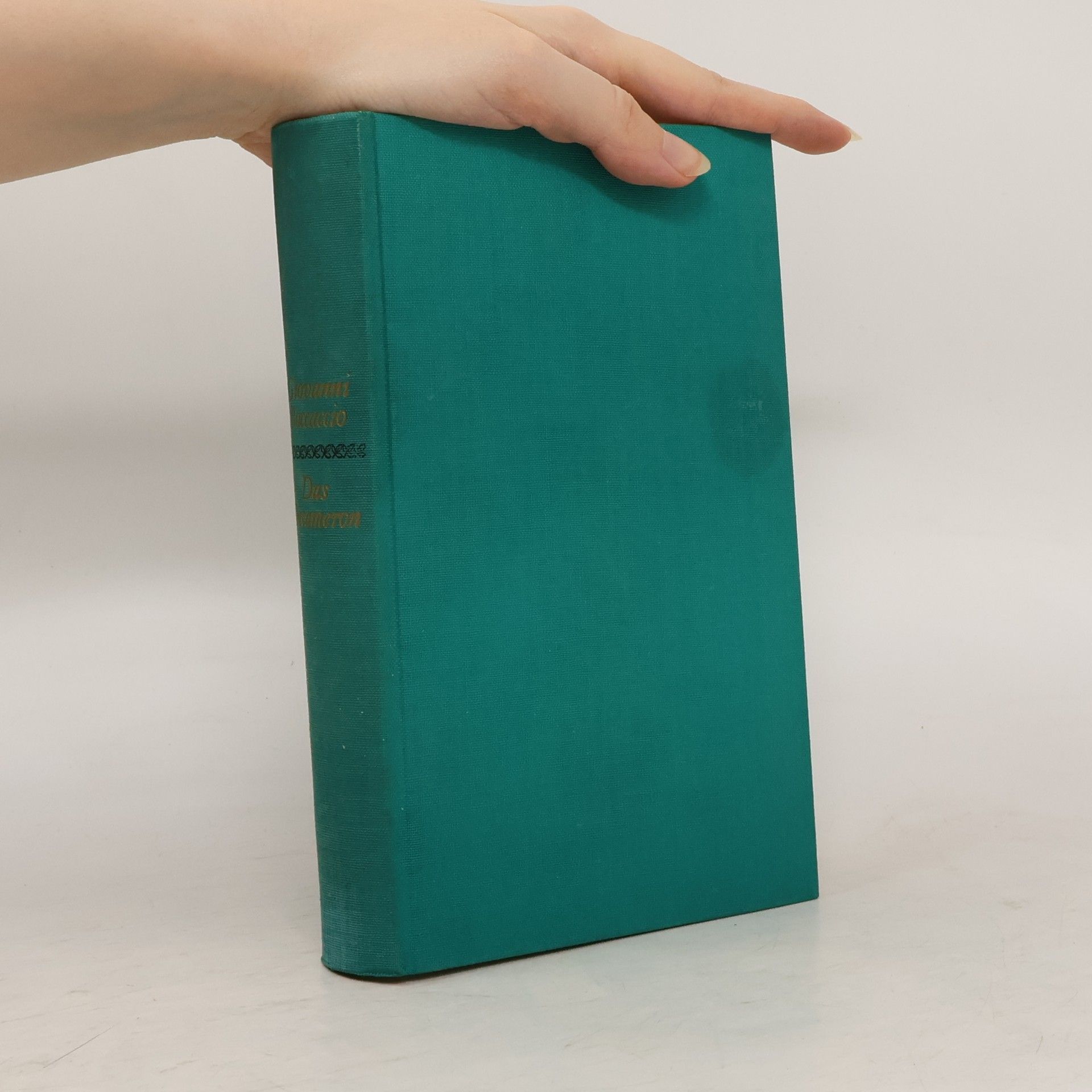 Giovanni Boccaccio Das Decameron