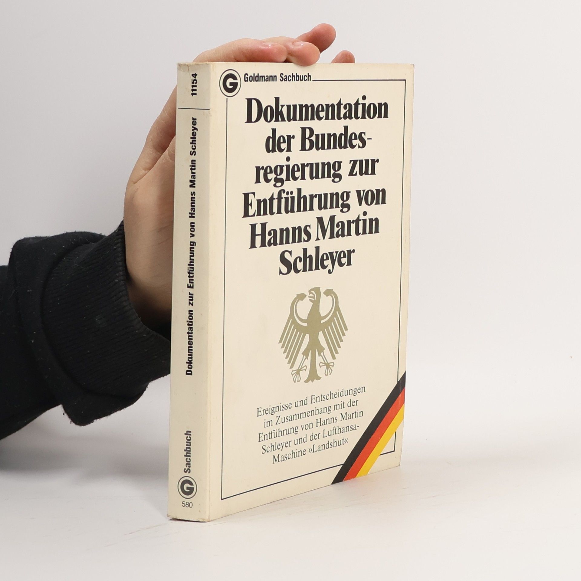 Hanns Martin Schleyer Dokumentation der Bundesregierung zur Entführung