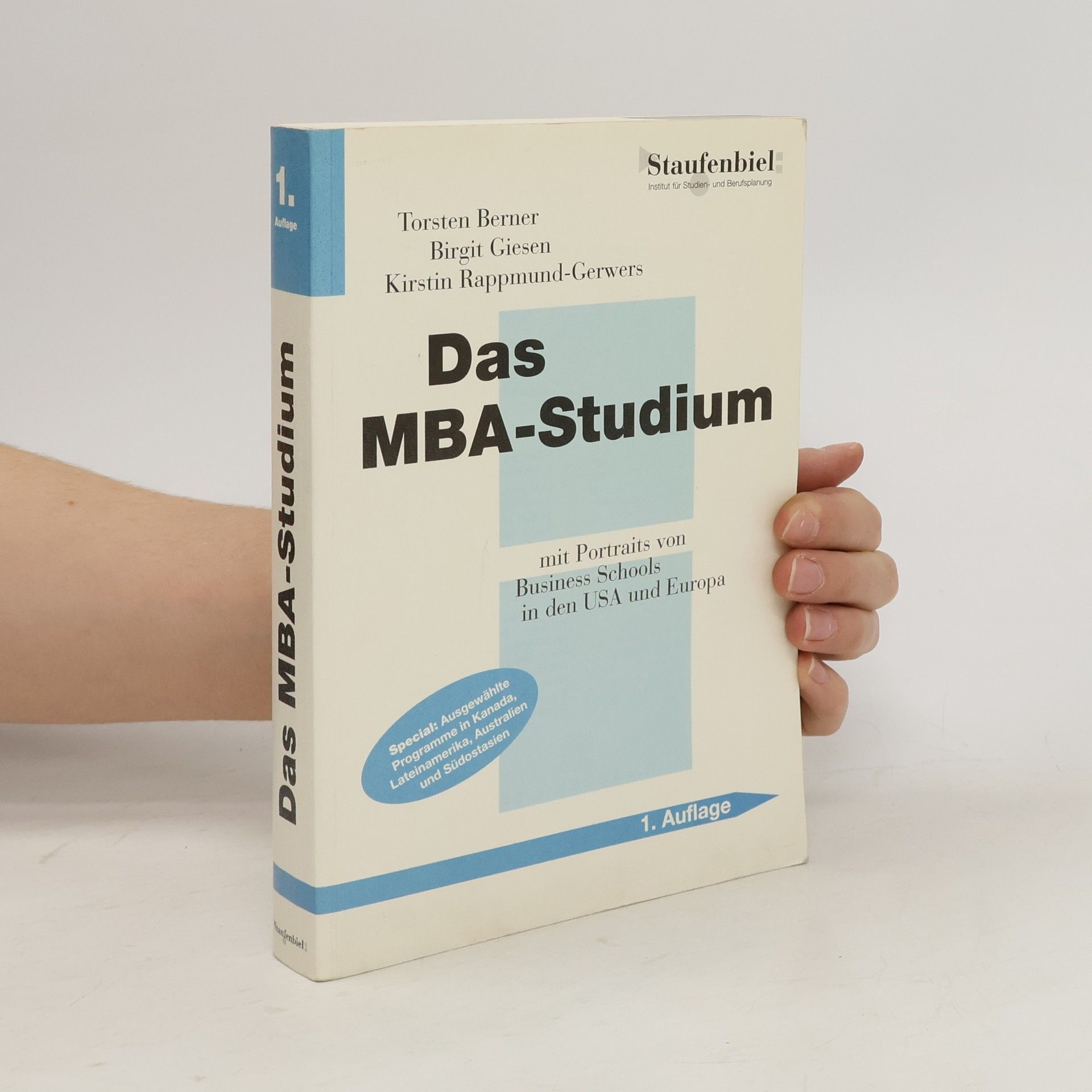 Torsten Berner Das MBA-Studium