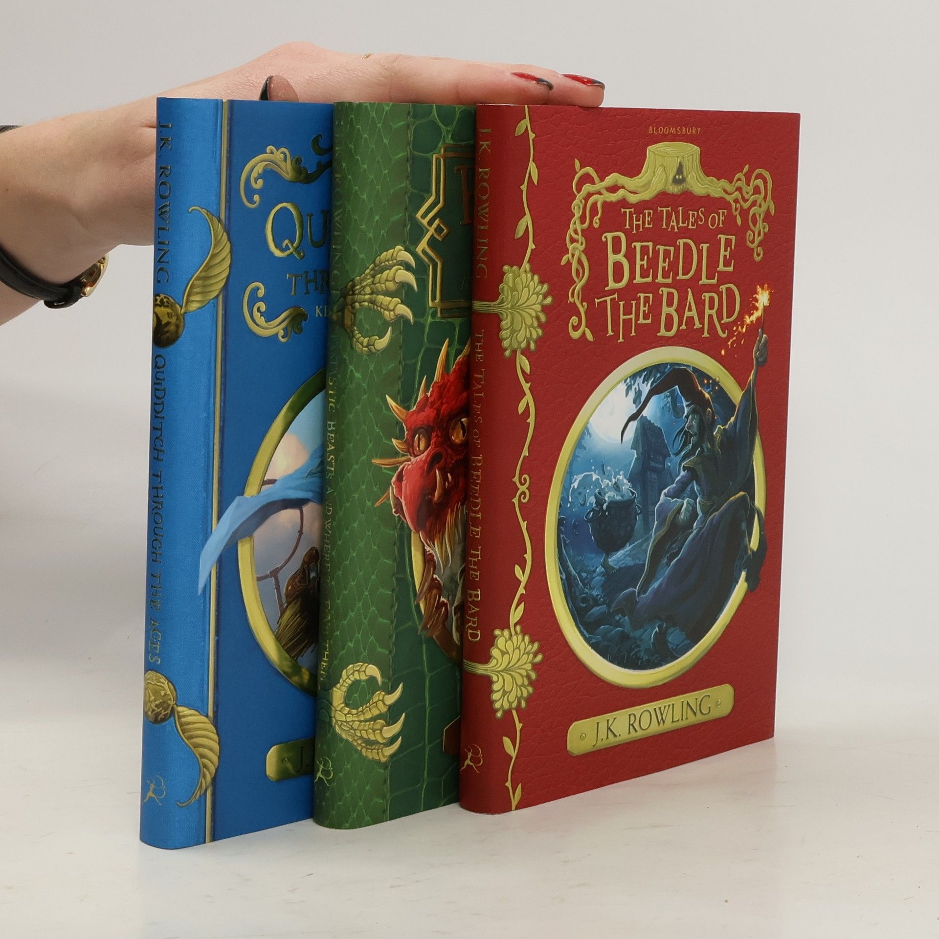 Joanne K. Rowling Hogwarts library (3 svazky v boxe)