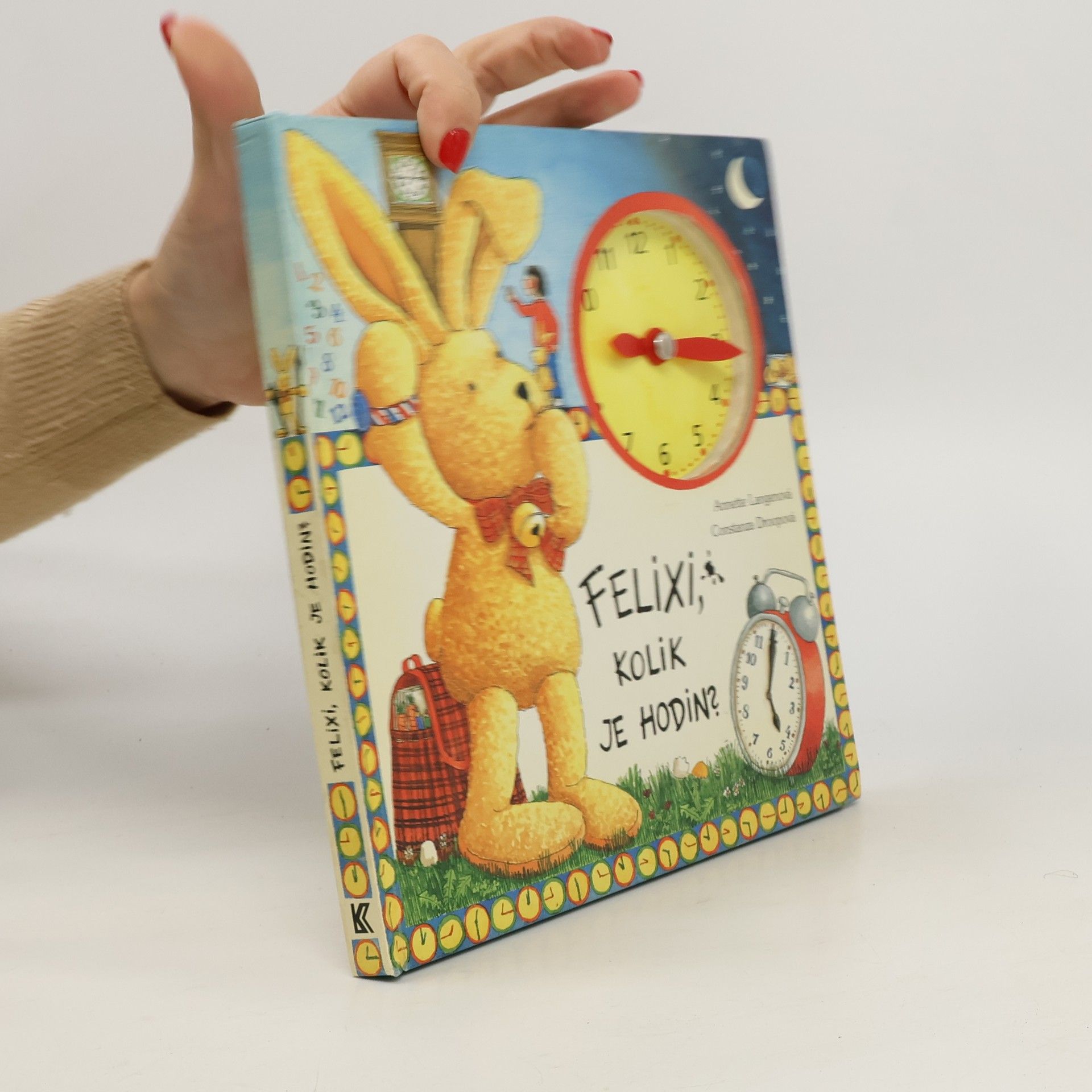 Felixi, kolik je hodin? (knížka s hodinami s pohyblivými ručičkami)