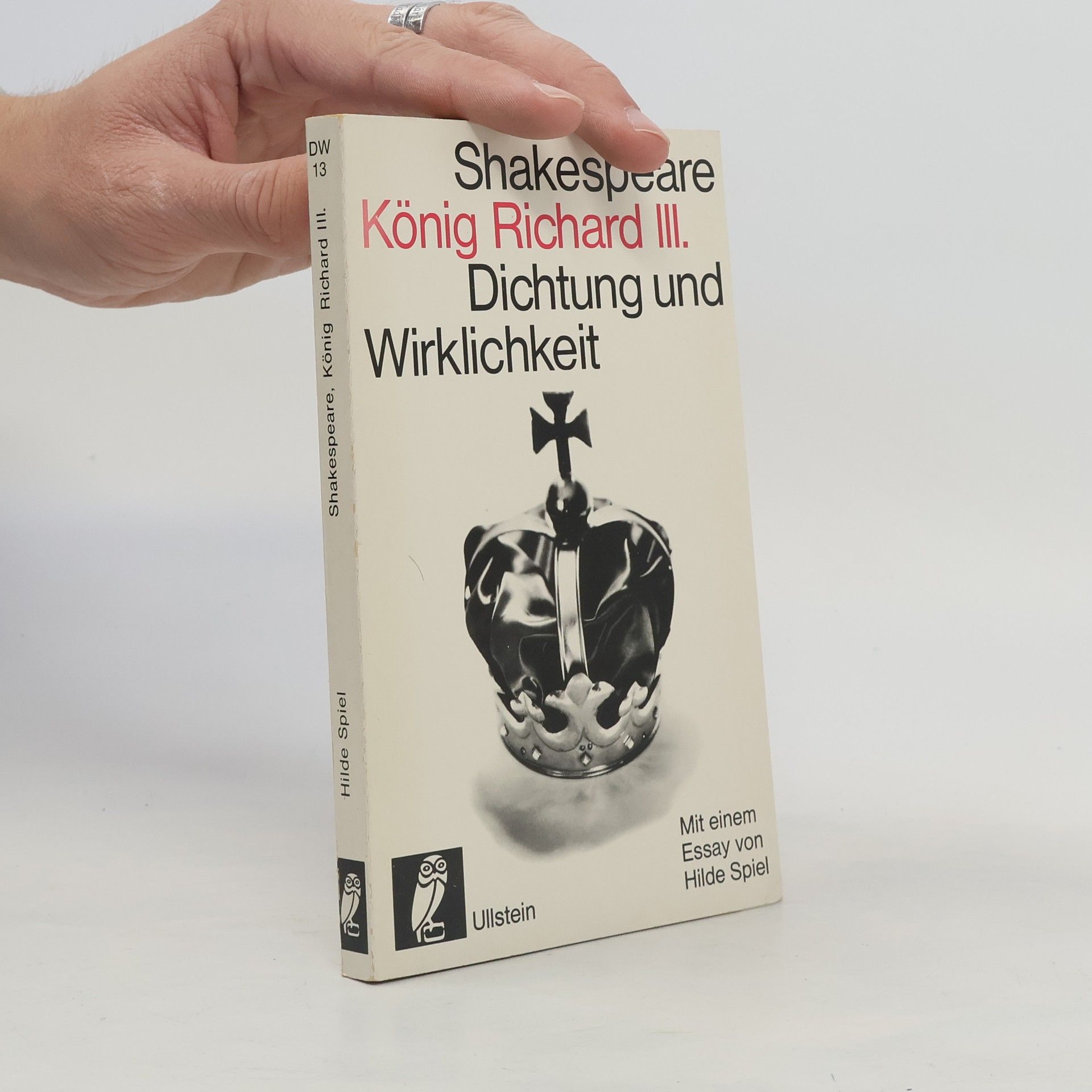 William Shakespeare König Richard III. Dichtung und Wirklichkeit