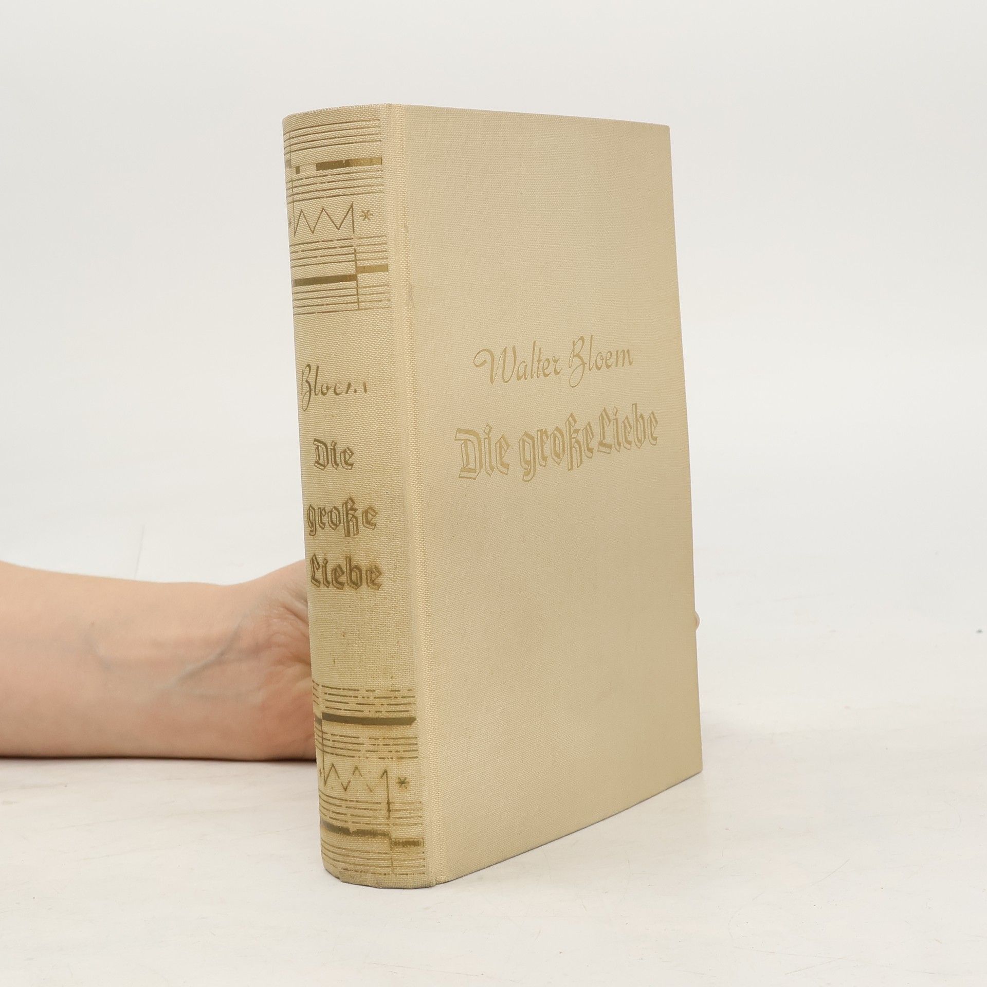 Walter Bloem Die große Liebe