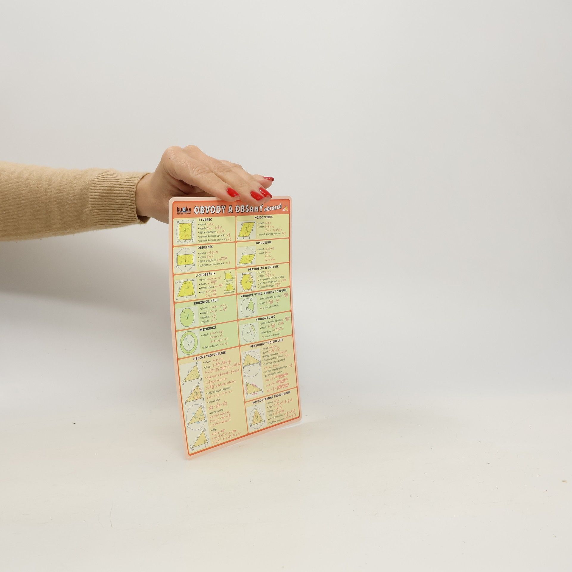 Kolektív autorov Obvody a obsahy obrazců