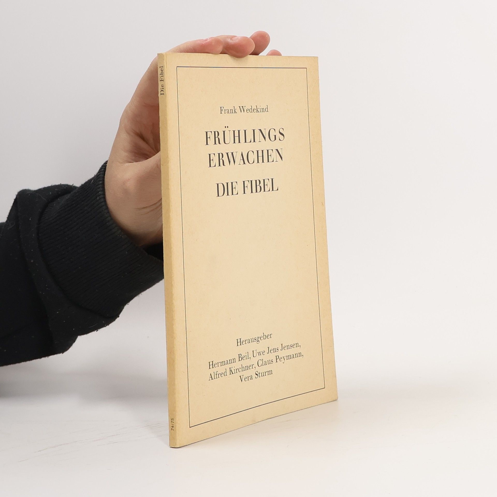 Frank Wedekind Frühlings erwachen. Die Fibel