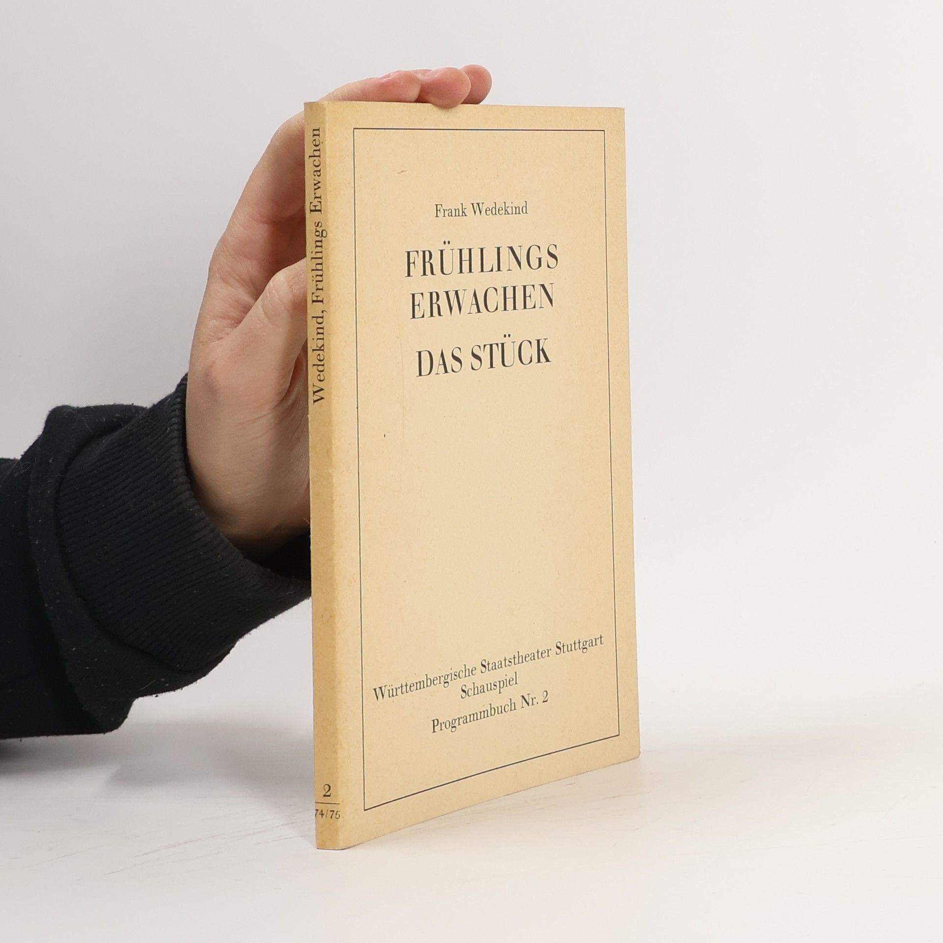 Frank Wedekind Frühlings Erwachen. Das Stück