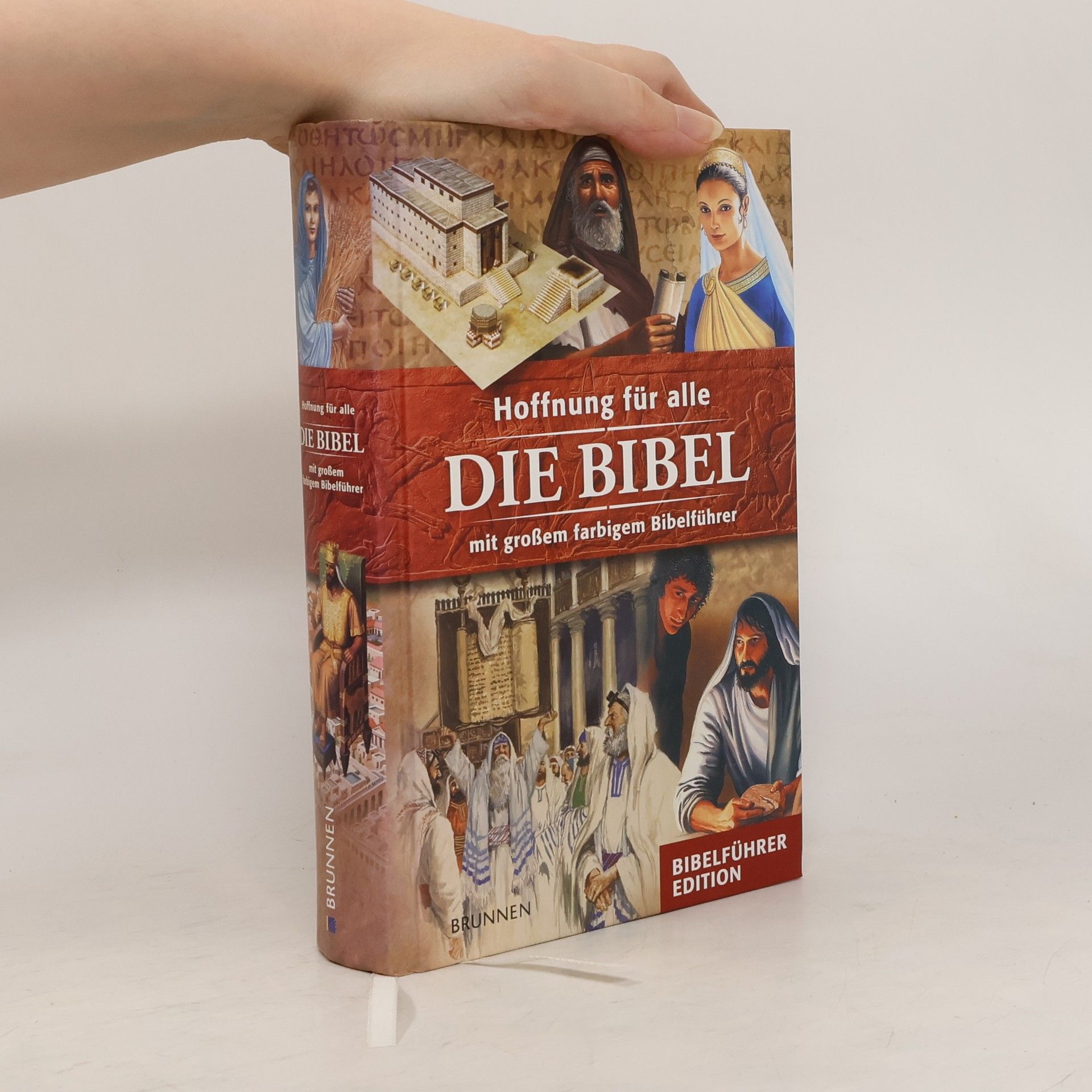 Hoffnung für alle, Die Bibel, mit farbigem Bibelführer