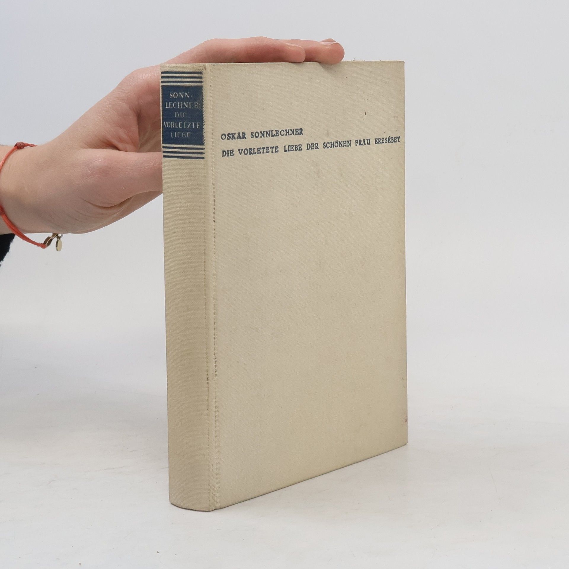 Oskar Sonnlechner Die vorletzte Liebe der schönen Frau Erzsebet