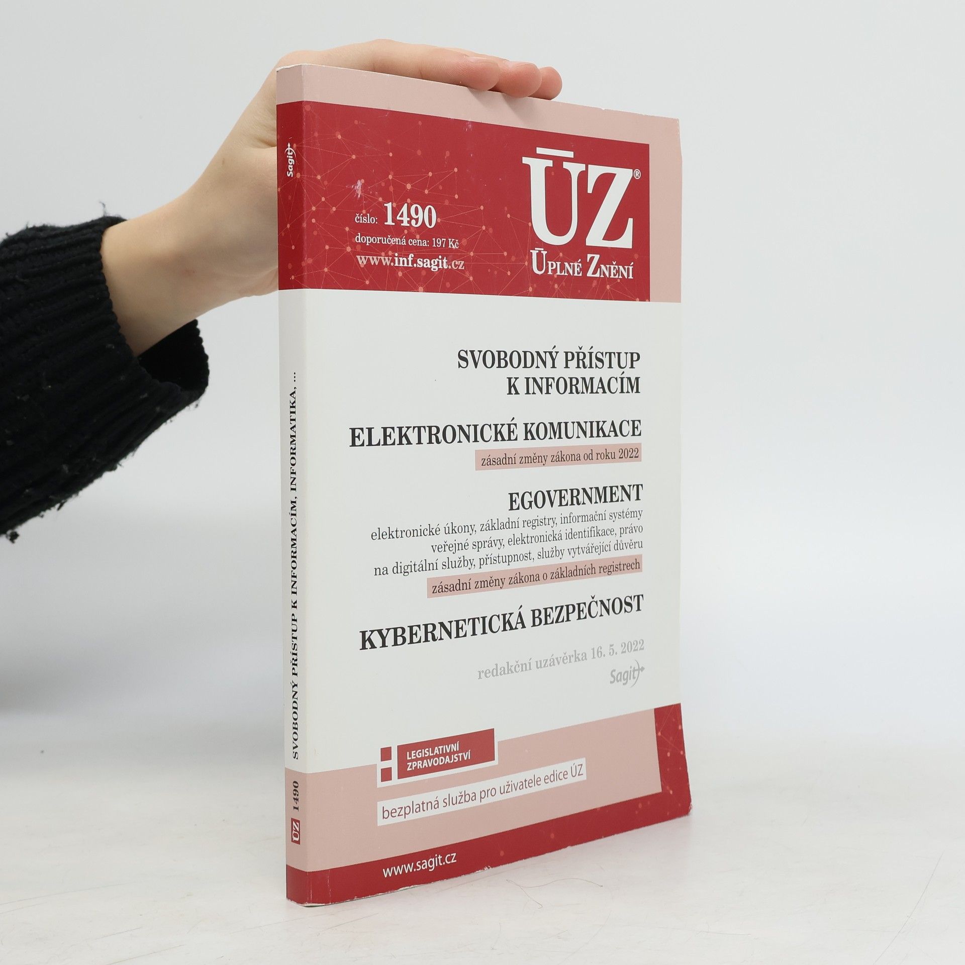 Collectif d'auteurs ÚZ 1490. Svobodný přístup k informacím, informatika, ...