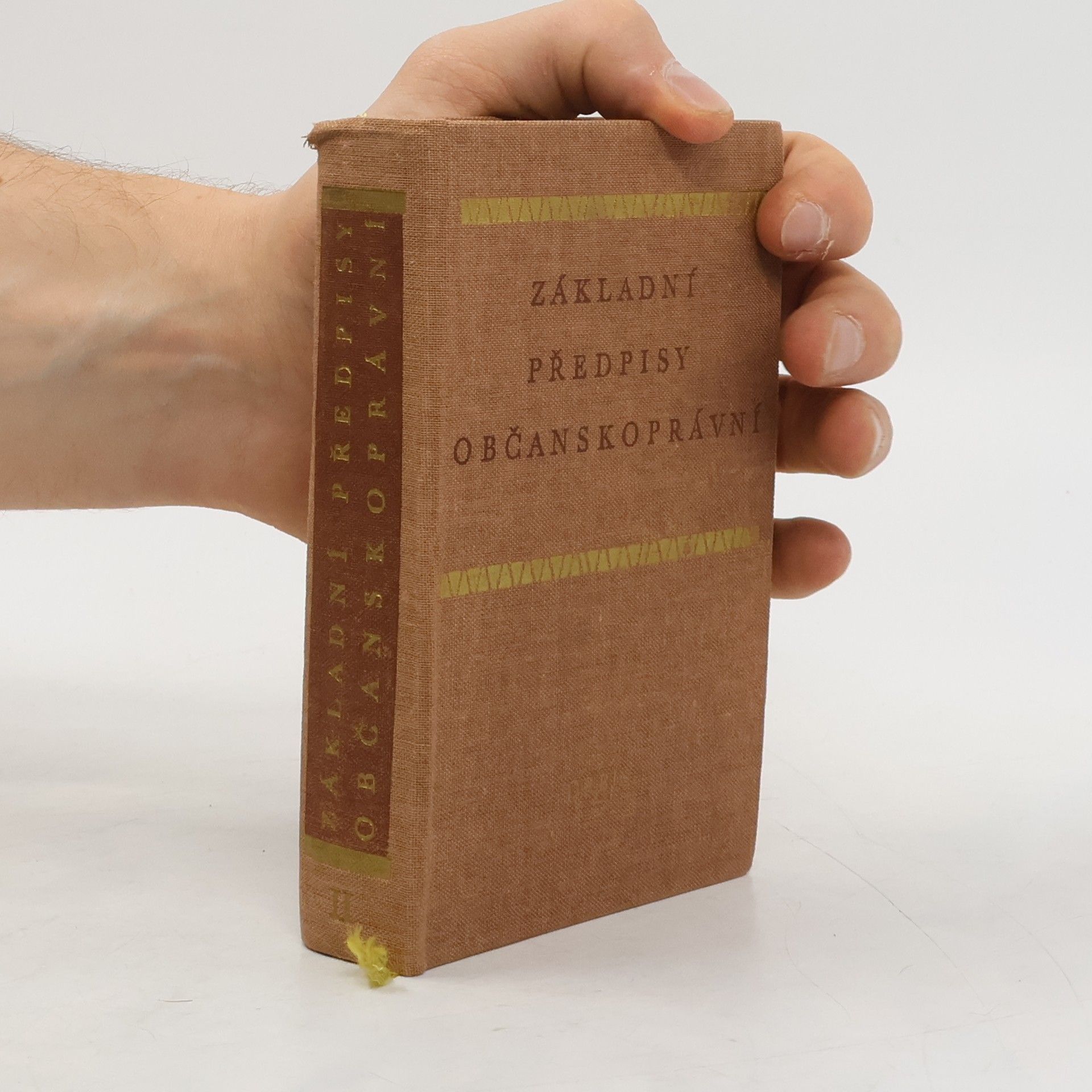 Collectif d'auteurs Základní předpisy občanskoprávní. I. a II. část