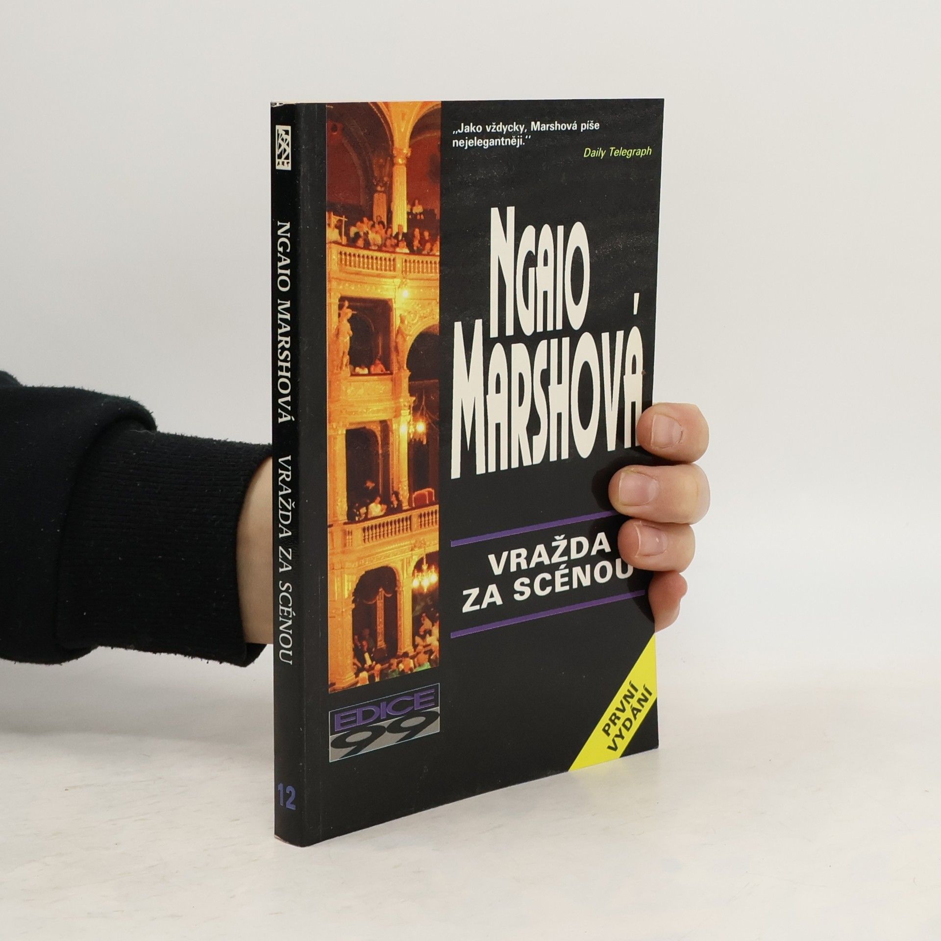 Ngaio Marsh Vražda za scénou