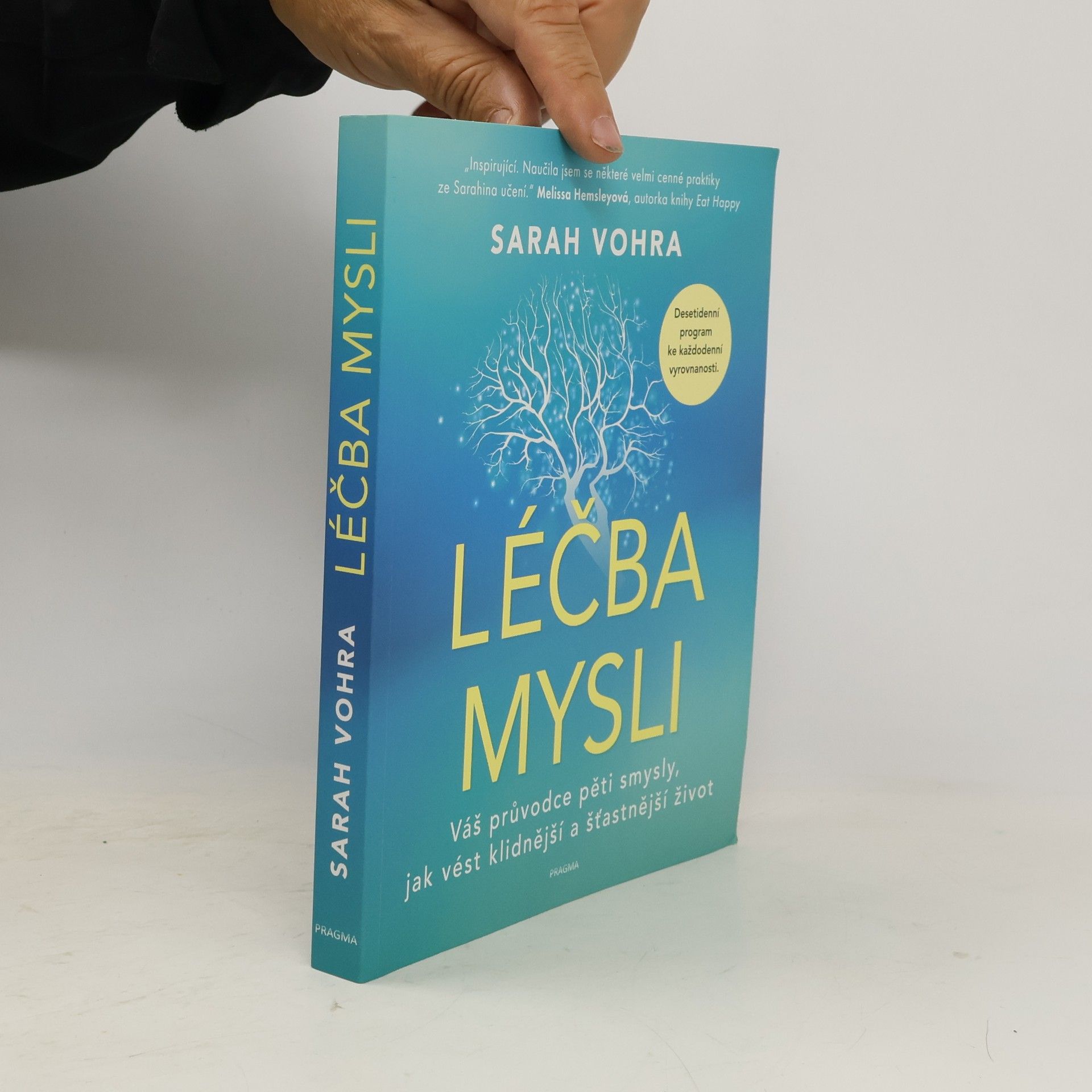 Sarah Vohra Léčba mysli : Váš průvodce pěti smysly, jak vést klidnější a šťastnější život