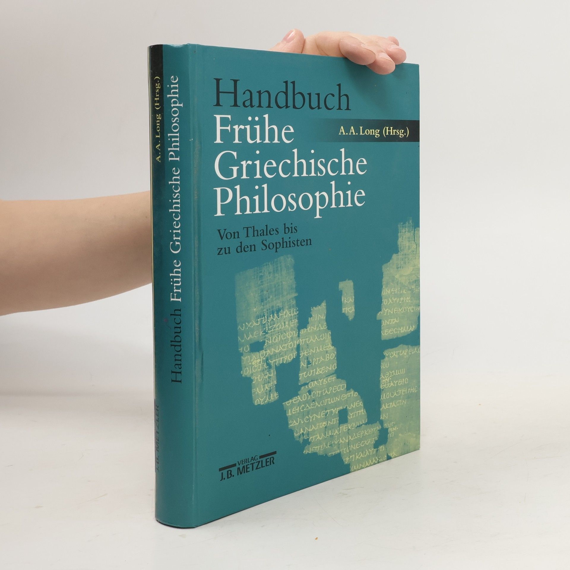 Anthony A. Long Handbuch frühe griechische Philosophie