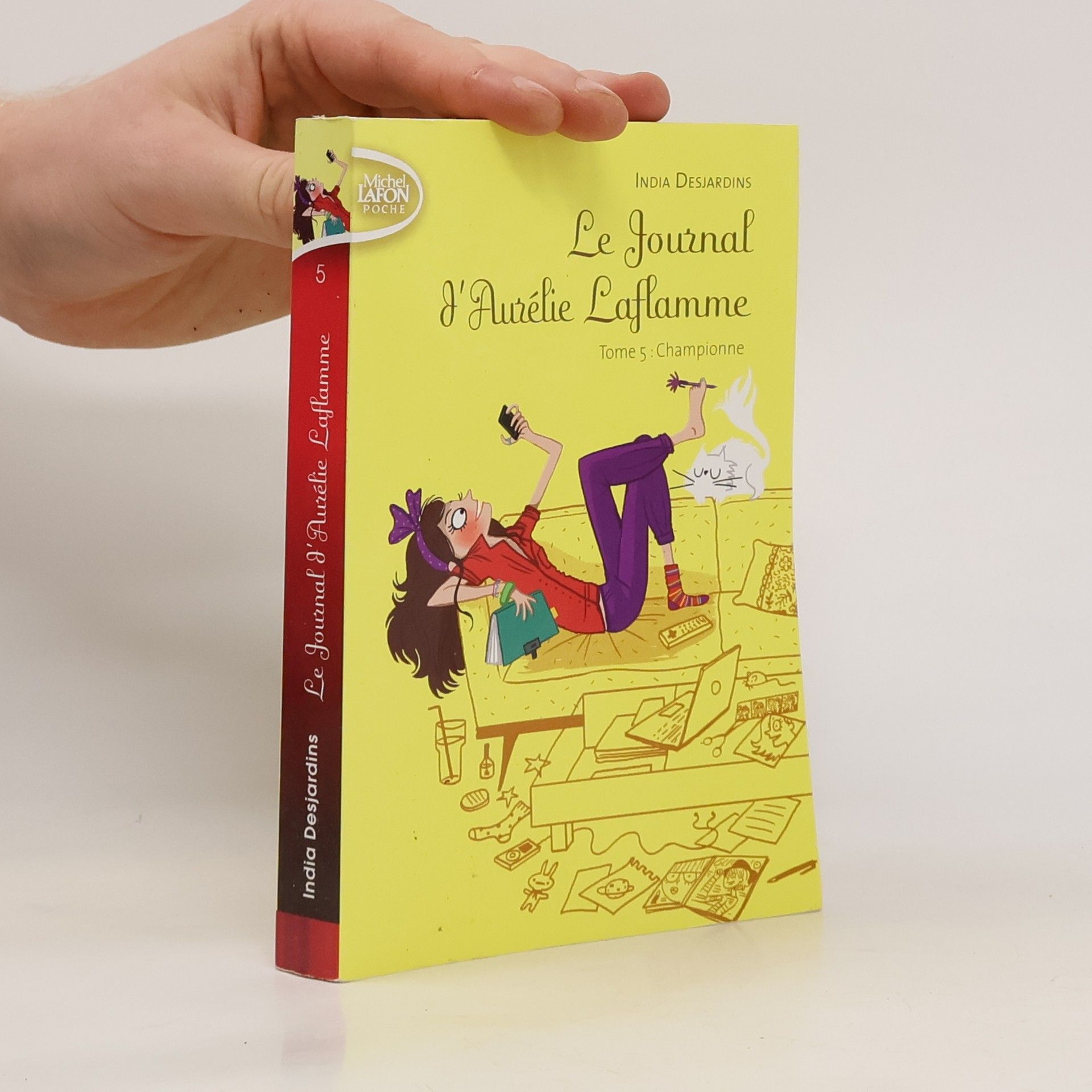 Le Journal d'Aurélie Laflamme - 5: Championne (French Edition)