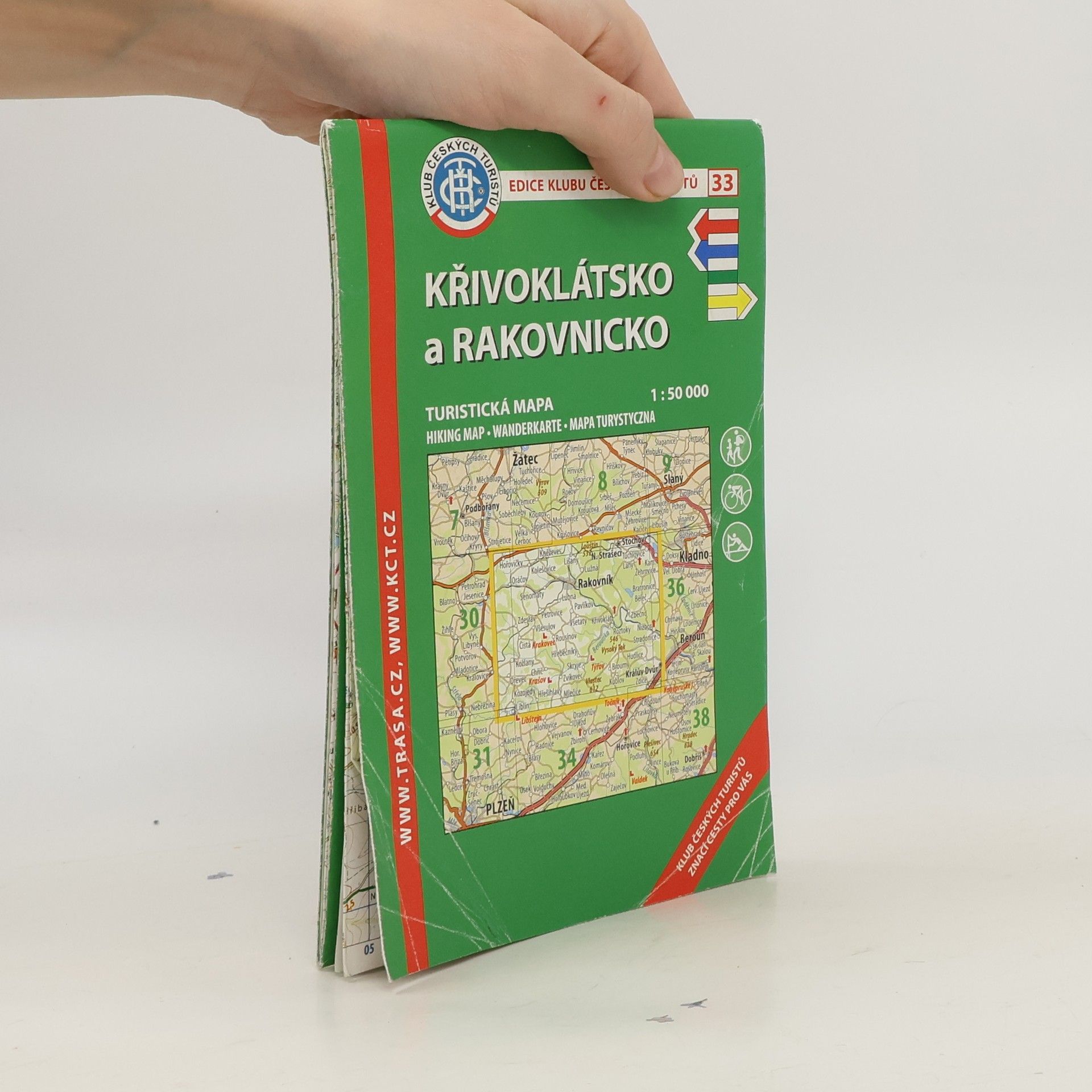 Collectif d'auteurs Křivoklátsko a Rakovnicko. Turistická mapa 1:50 000