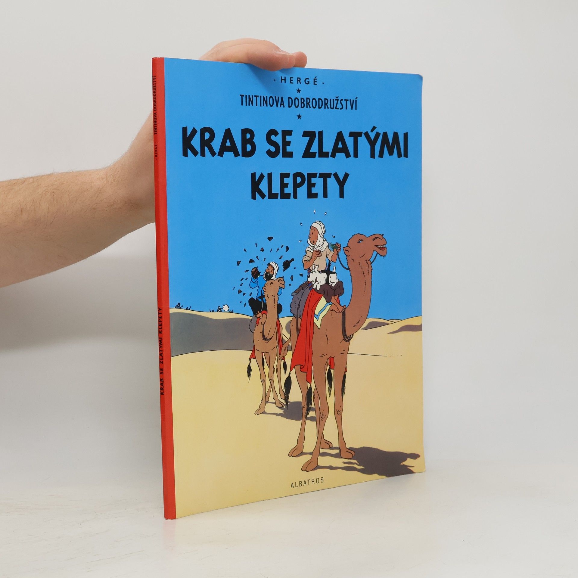 Hergé Krab se zlatými klepety