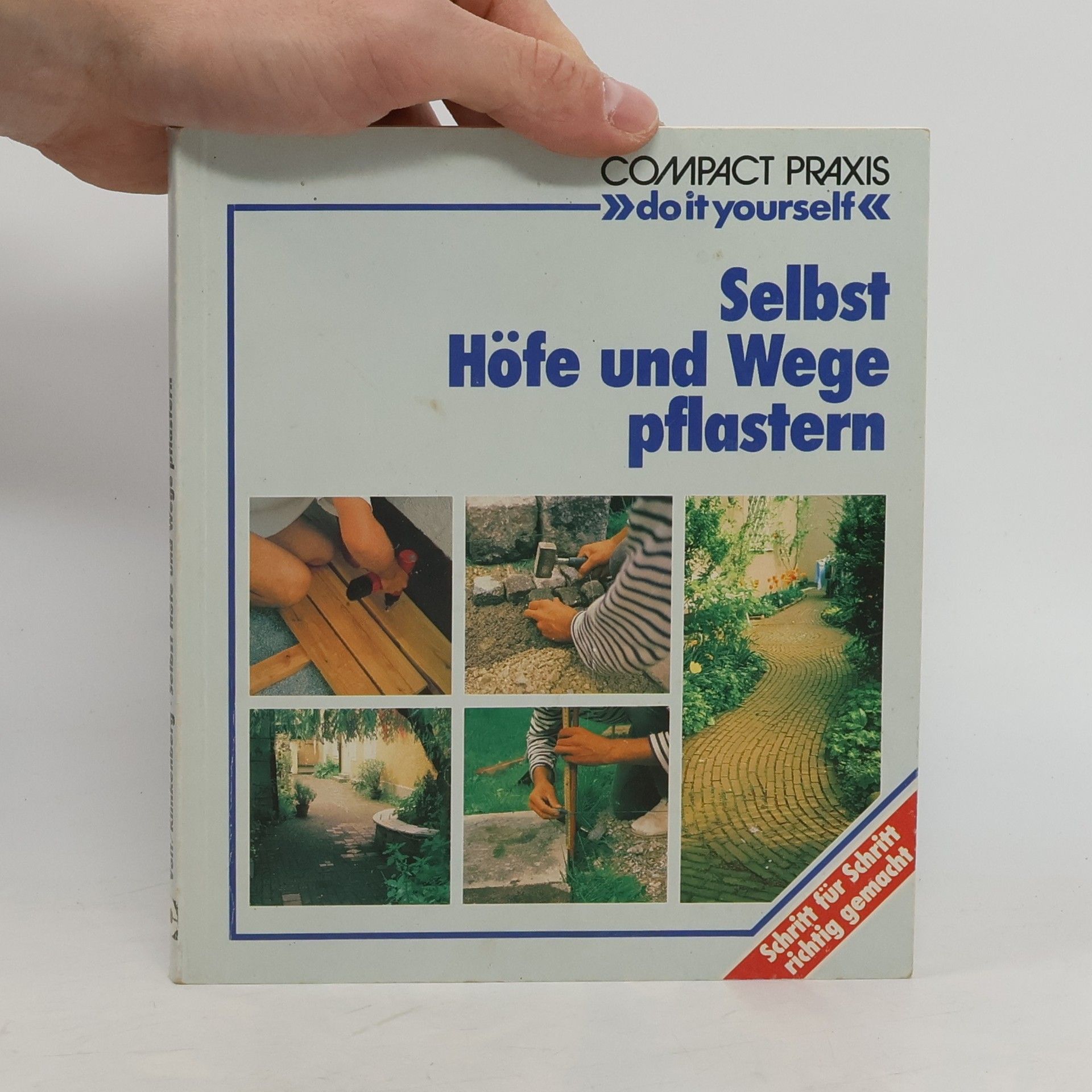 Helga Voit Selbst Höfe und Wege pflastern