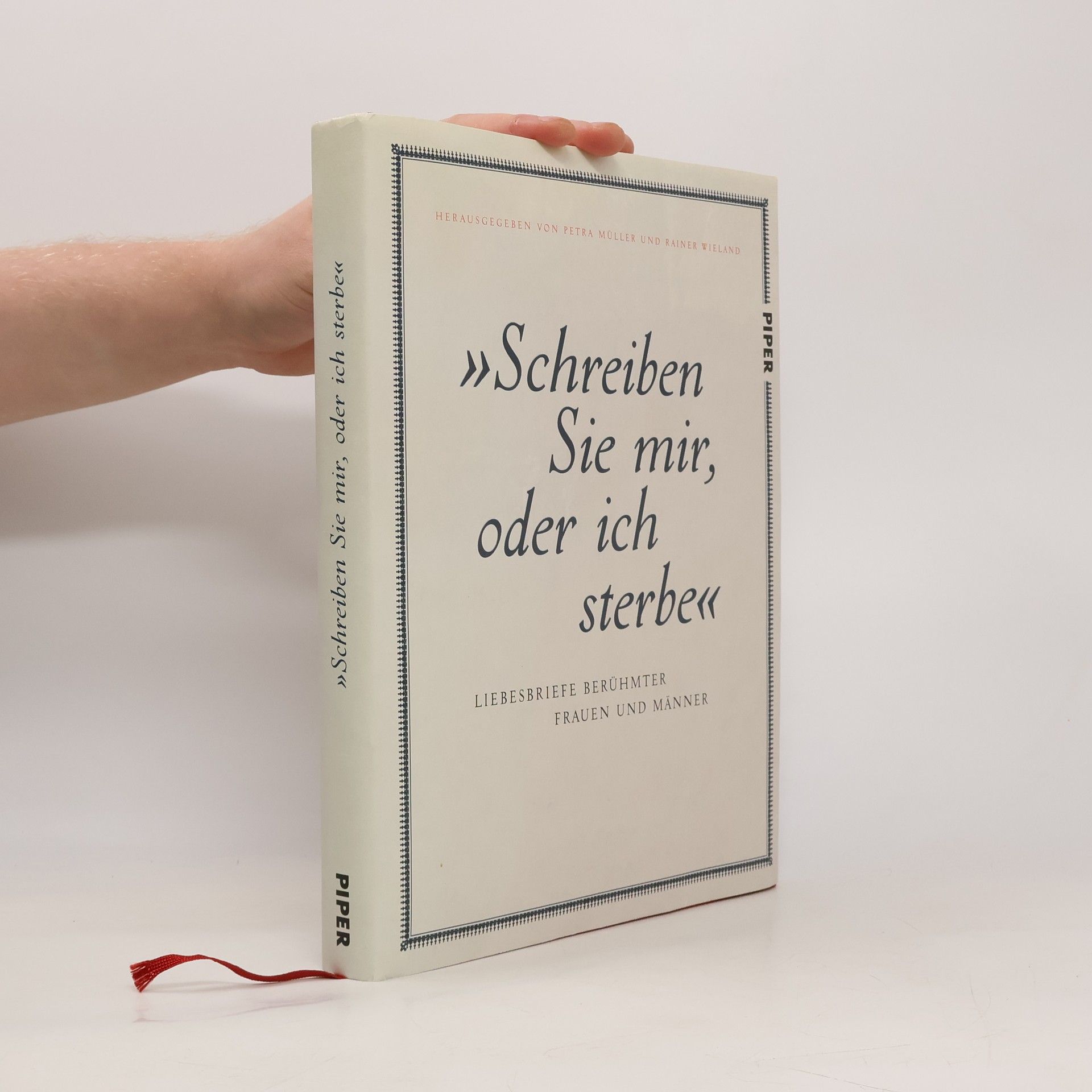 Petra Müllerová "Schreiben Sie mir, oder ich sterbe"