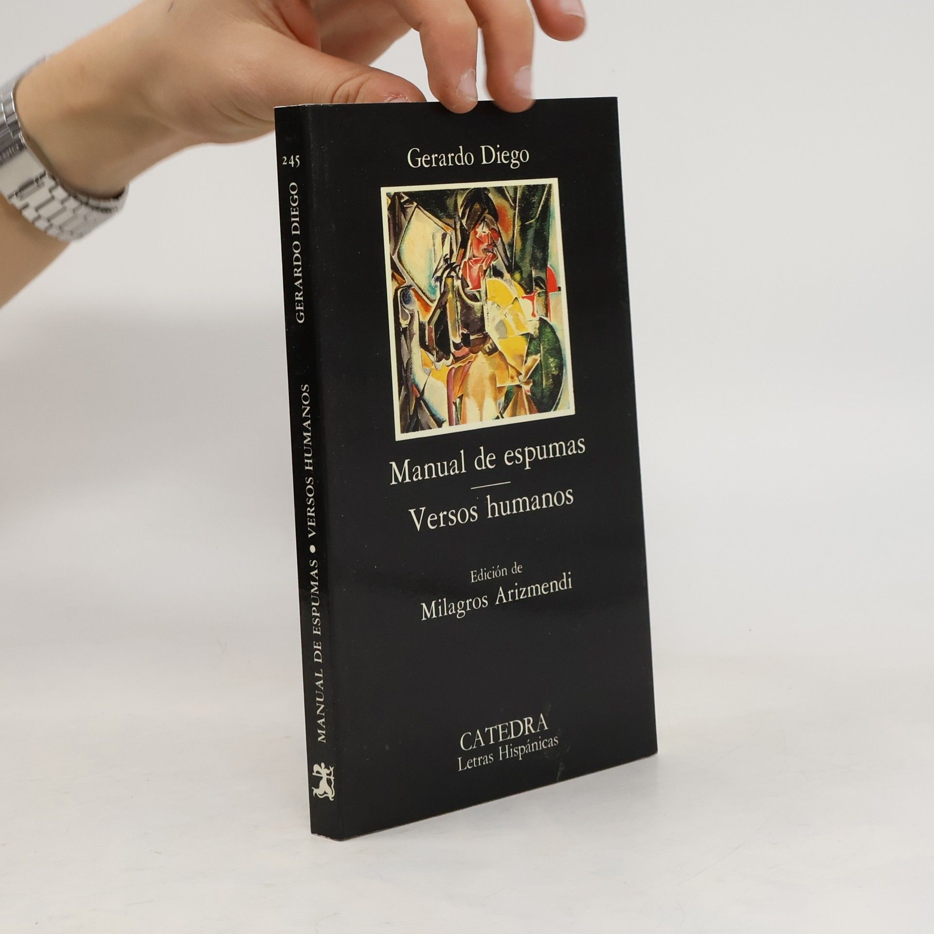 Milagros Arizmendi Manual de espumas. Versos humanos