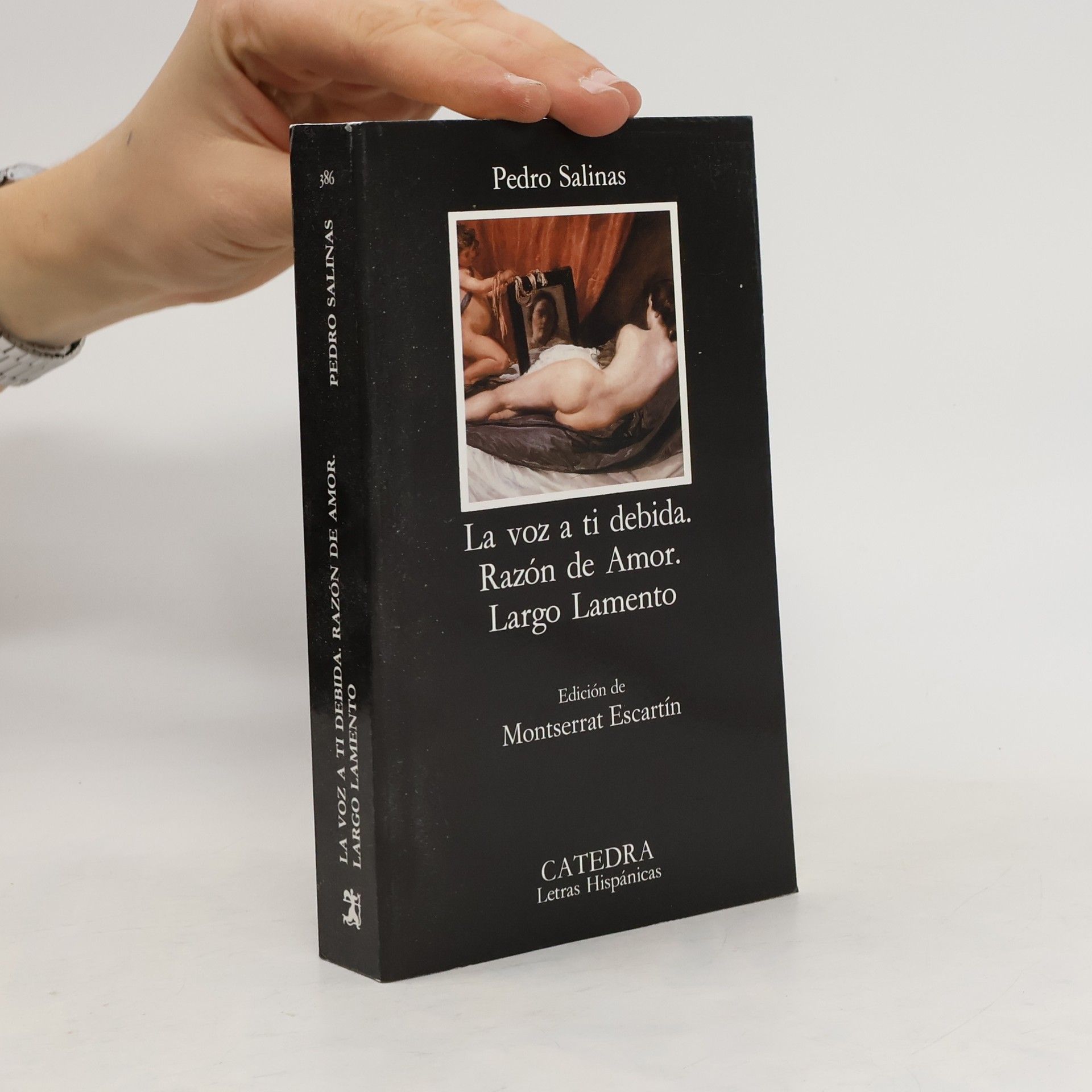 Montserrat Escartín La voz a ti debida. Razón de amor. Largo lamento