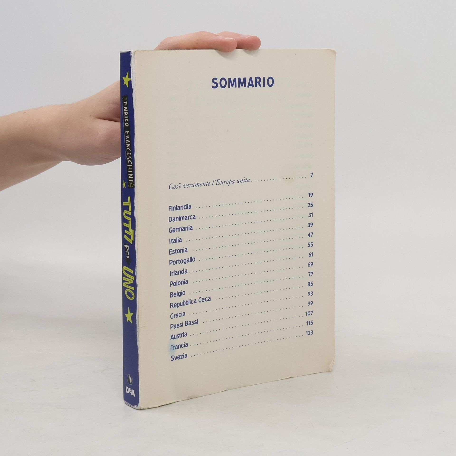 Enrico Franceschini Tutti per uno