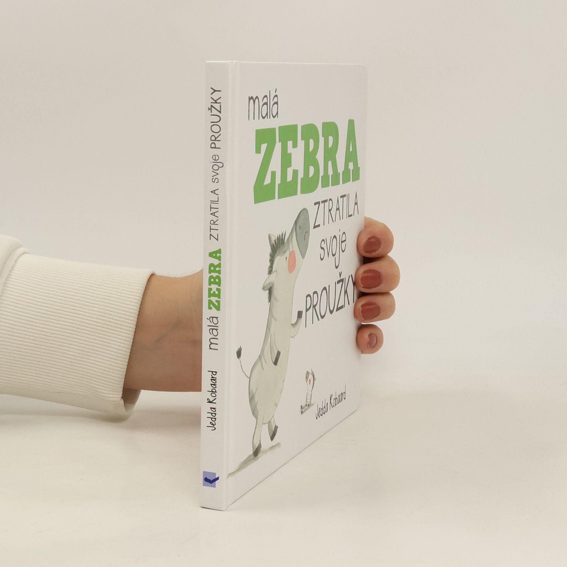 Jedda Robaard Malá zebra ztratila svoje proužky