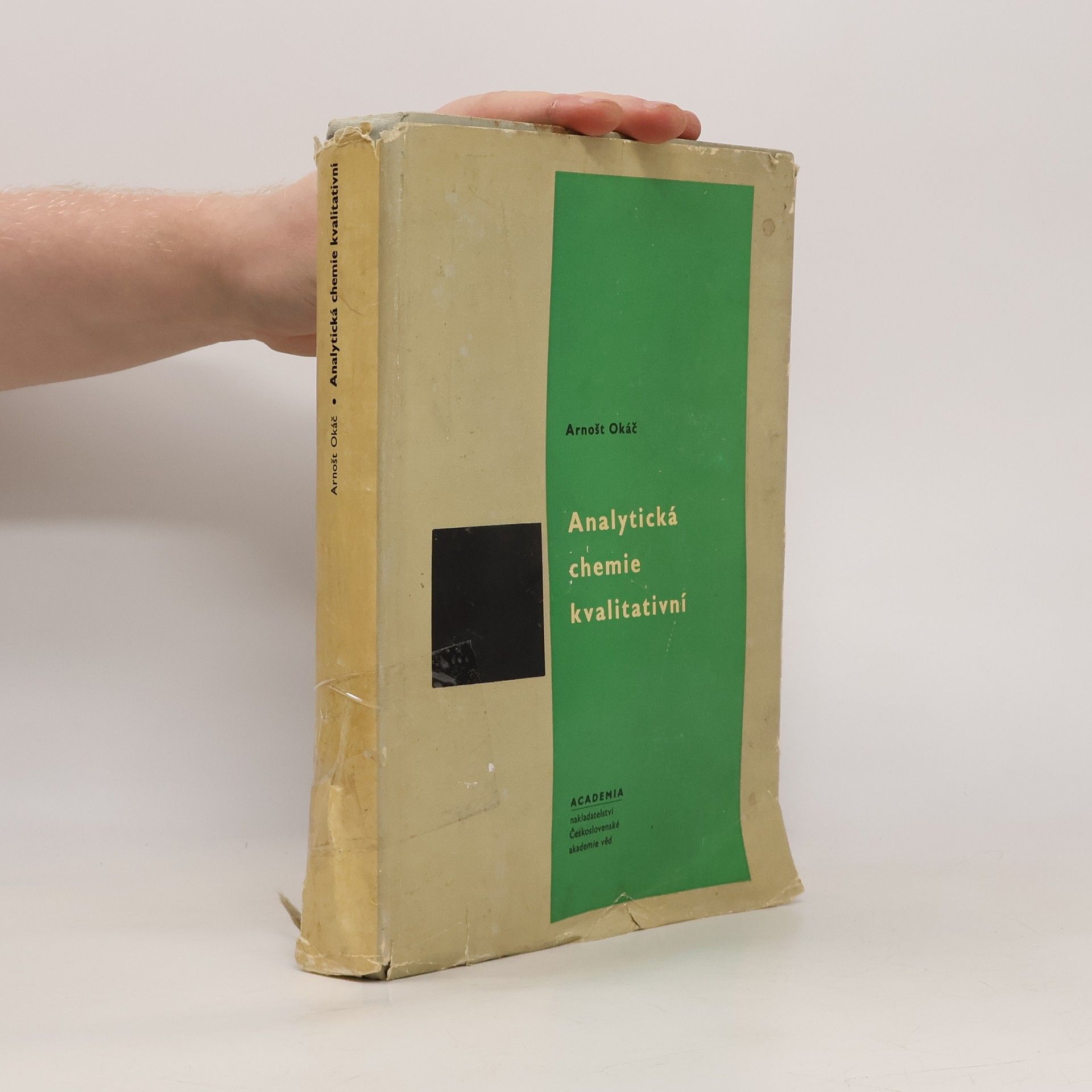 Arnošt Okáč Analytická chemie kvalitativní